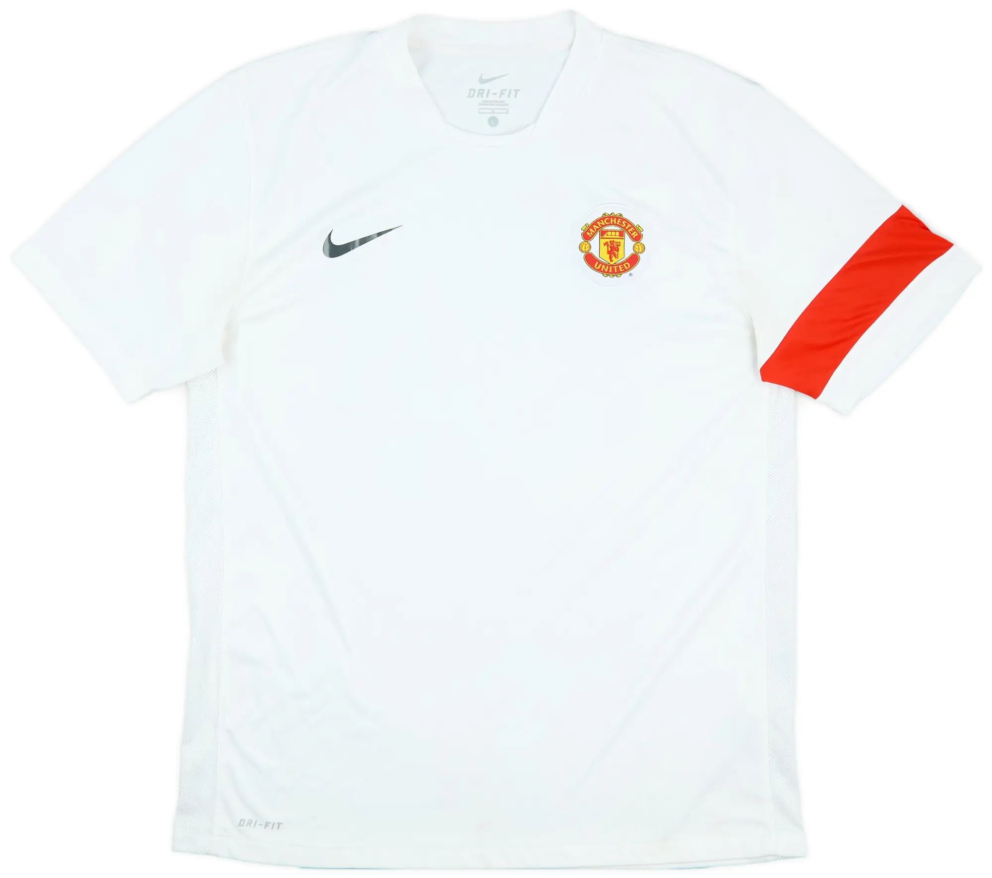 2010-11 Manchester United Nike Training Shirt - 7/10 - (L)