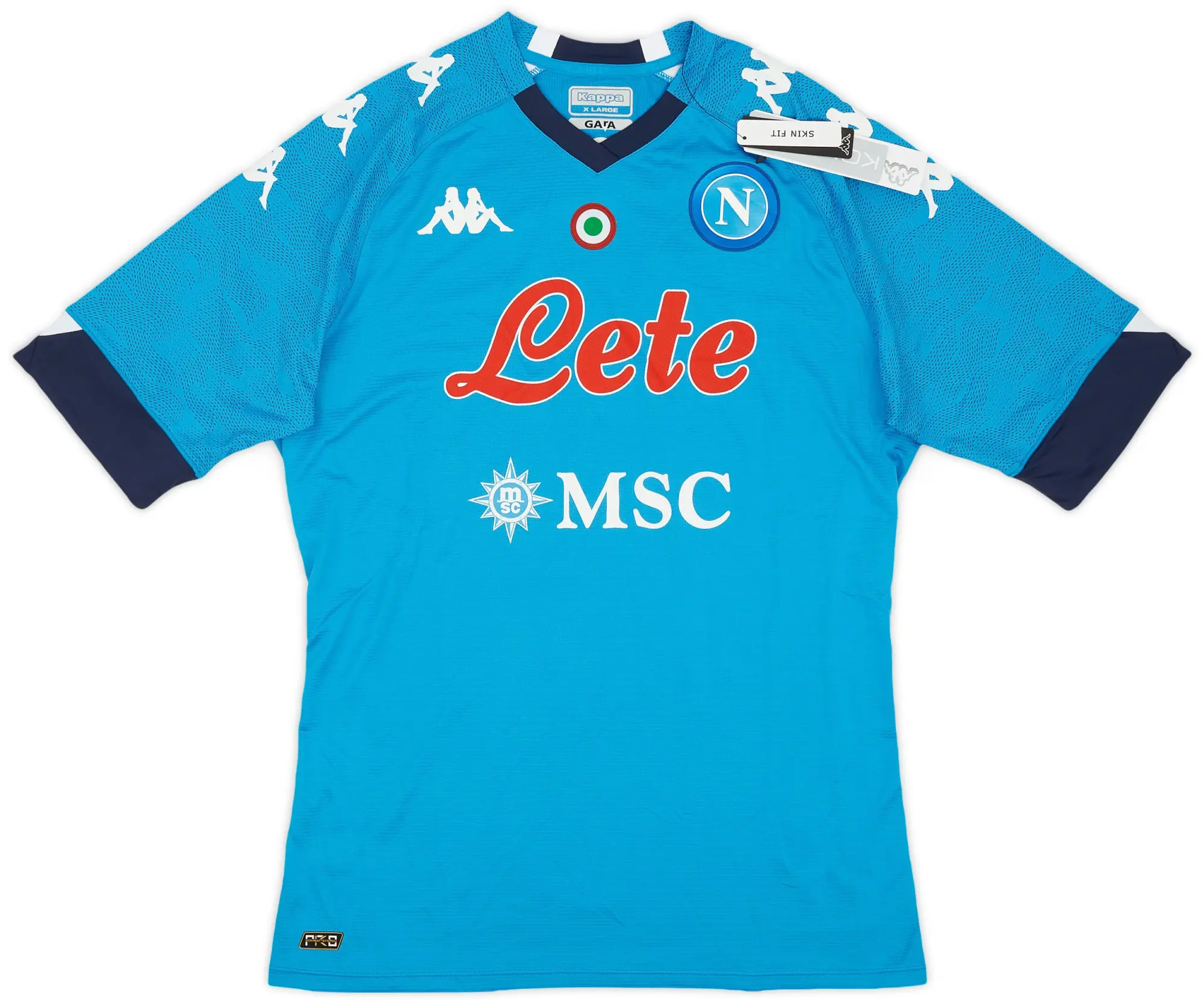 Kappa 2020-21 Napoli Player Issue Home Shirt (XL)