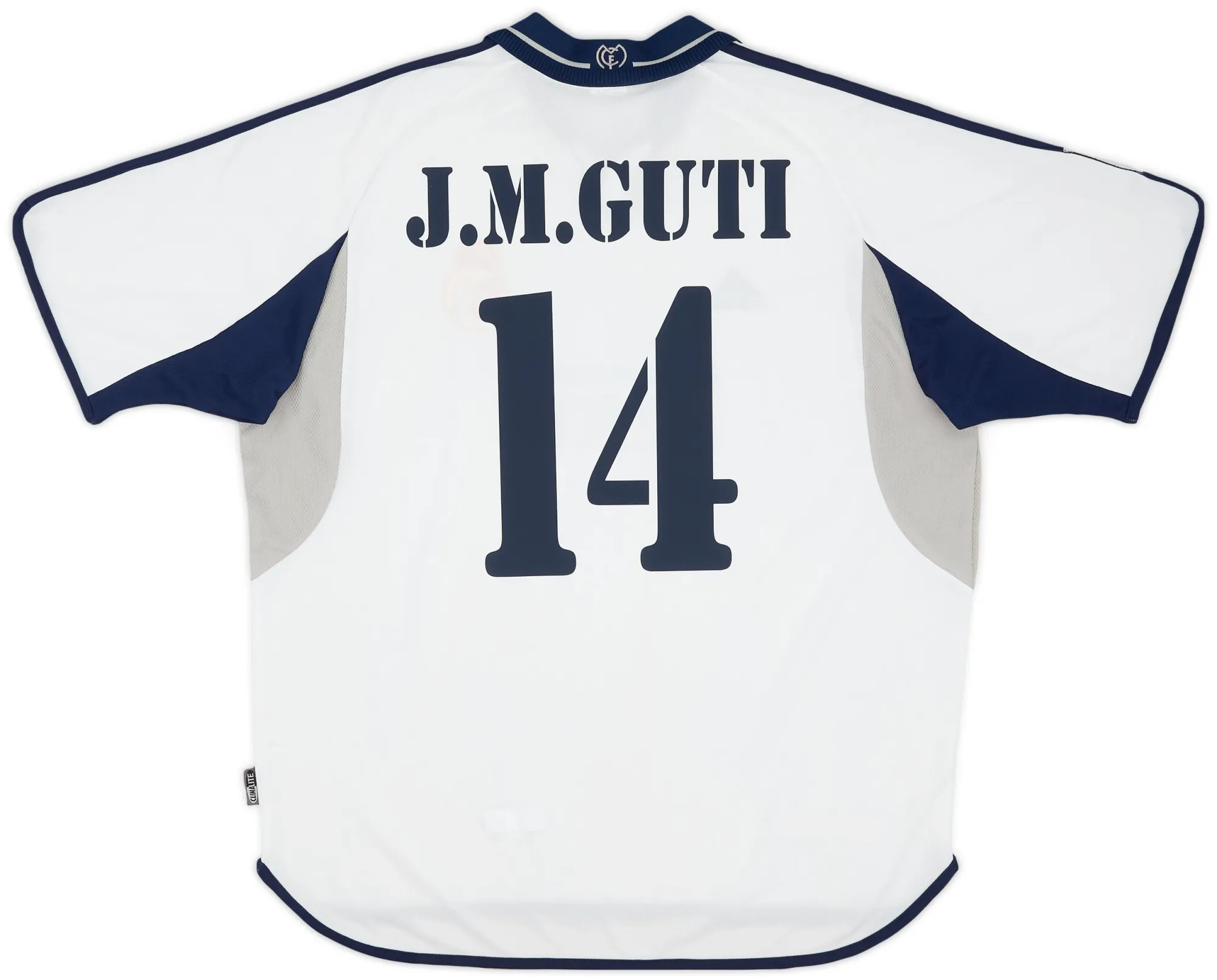 adidas Real Madrid GUTI.H 14 ユニフォーム S 2007-08 Real Madrid Home Shirt Guti. Haz #14 - 6/10 - (M)