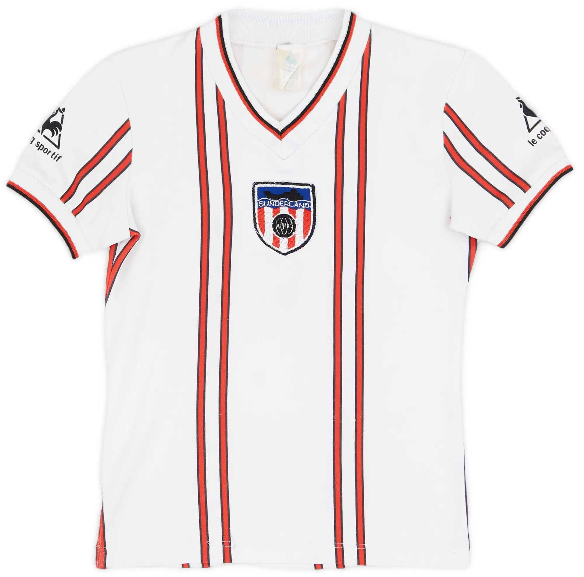 LeCoqSportif 1981-83 Sunderland Home Shirt - 8/10 - (M.Boys)