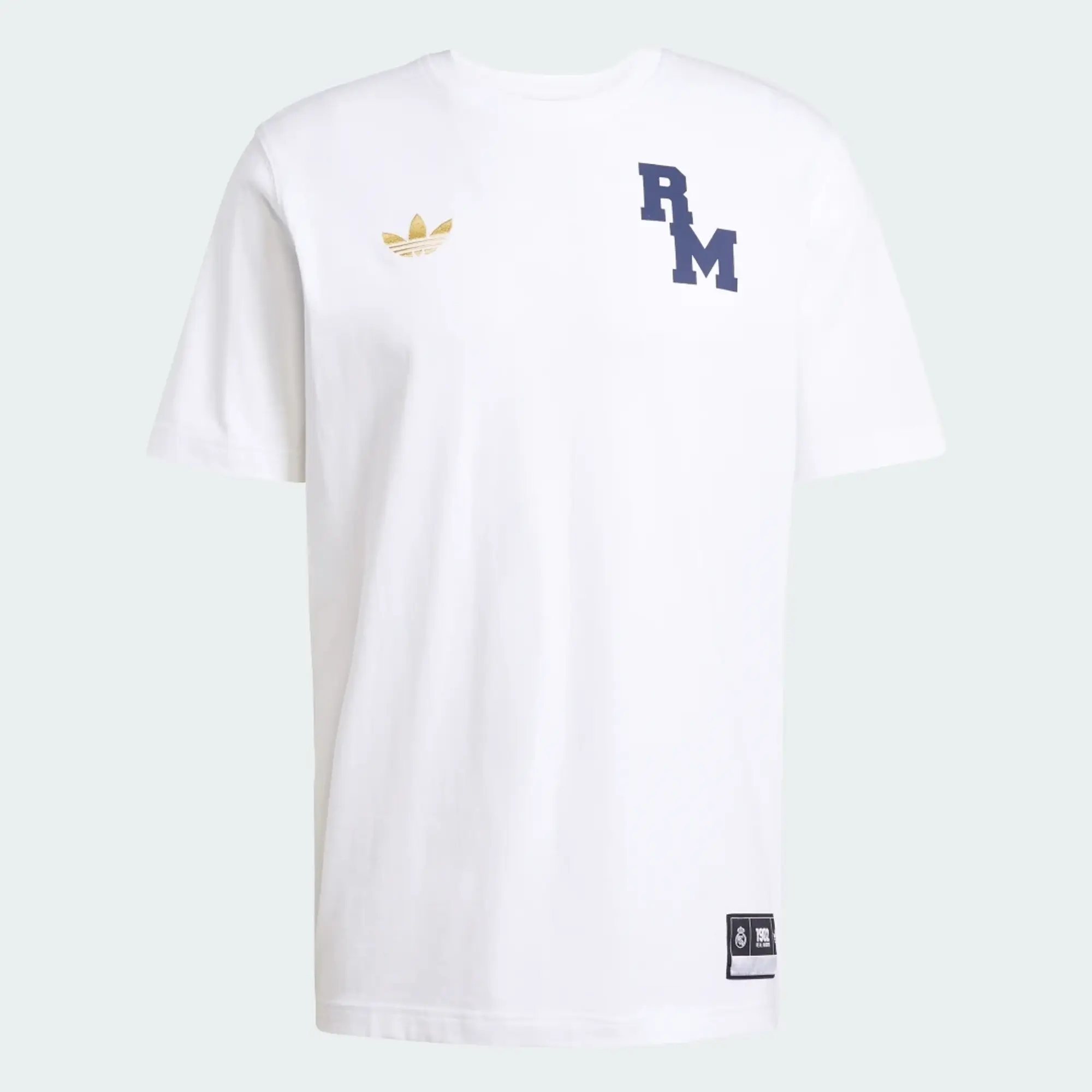 Adidas Originals Real Madrid Vrct Tee In White