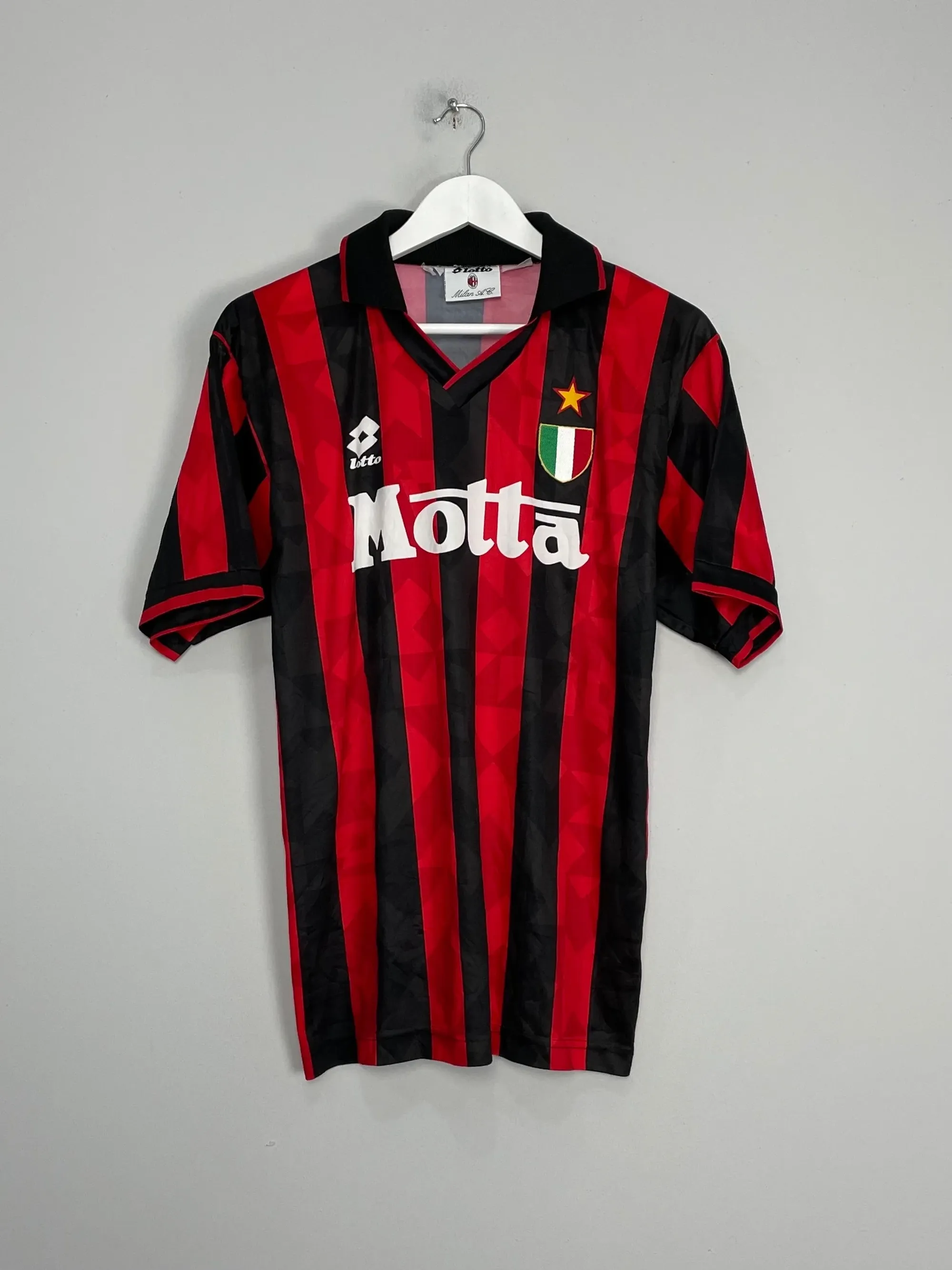 1993/94 AC MILAN HOME SHIRT (M) LOTTO | 8274457723107 | FOOTY.COM