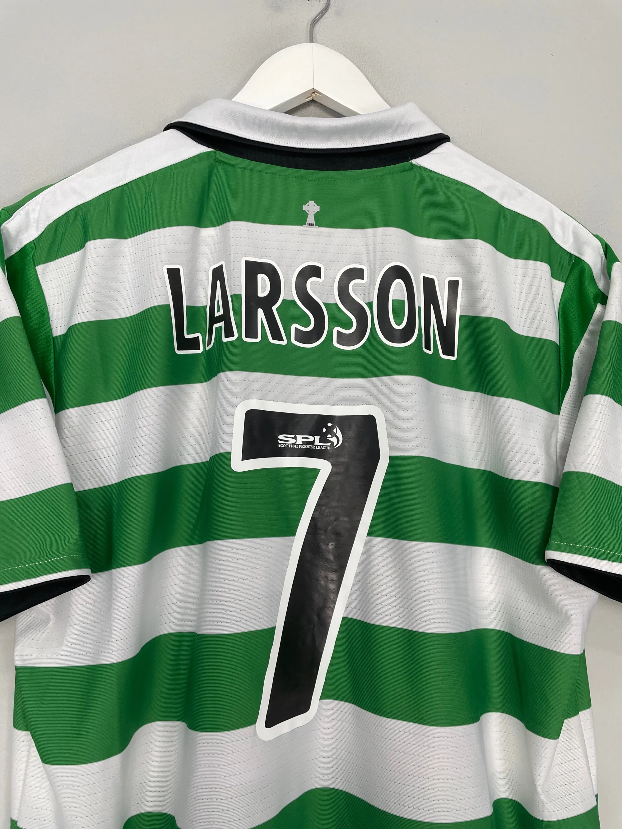 2004/05 CELTIC LARSSON #7 HOME SHIRT (L) UMBRO | 83005769-97603