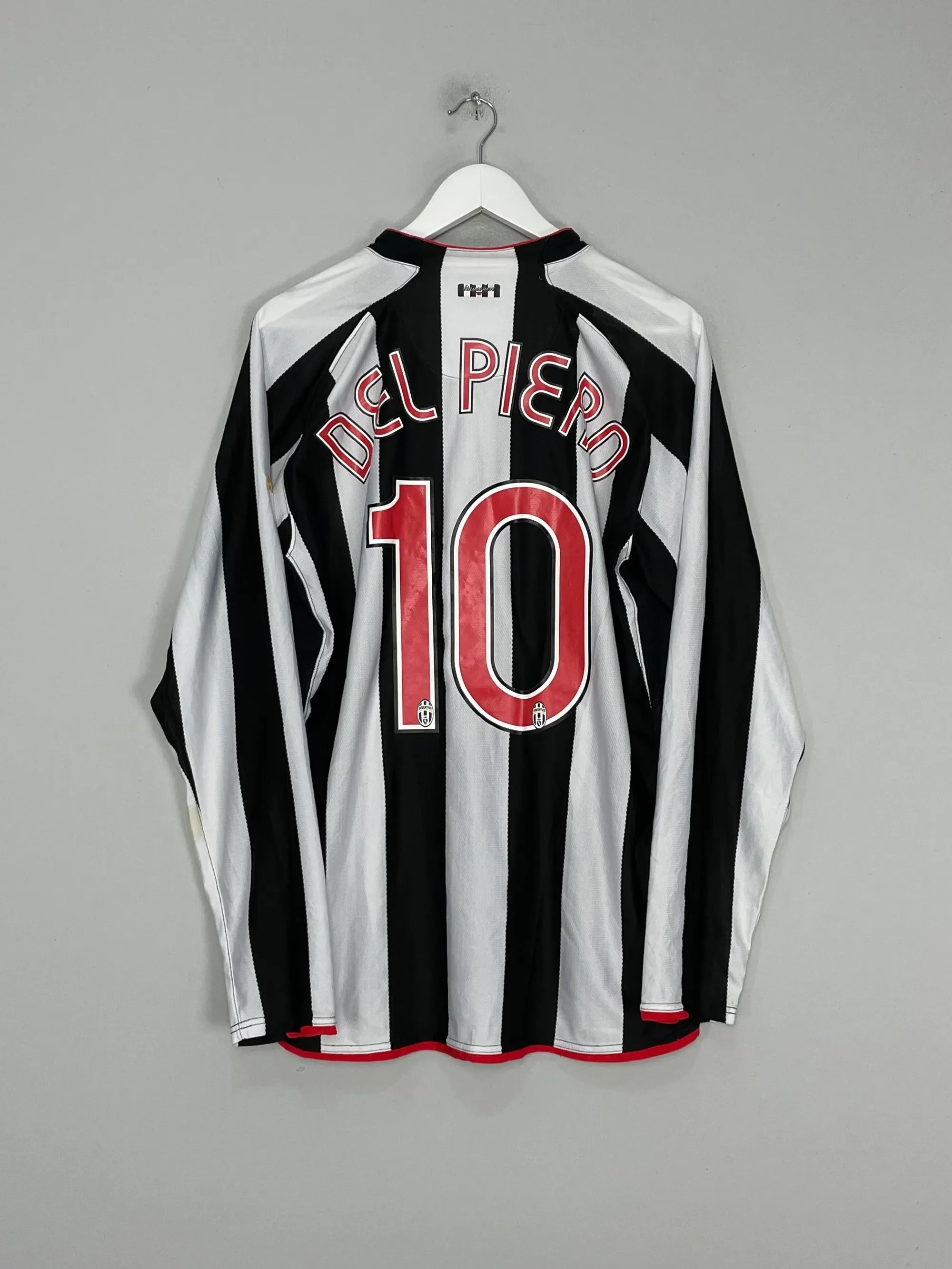 2007/08 JUVENTUS DEL PIERO #10 L/S HOME SHIRT (XL) NIKE | 830057