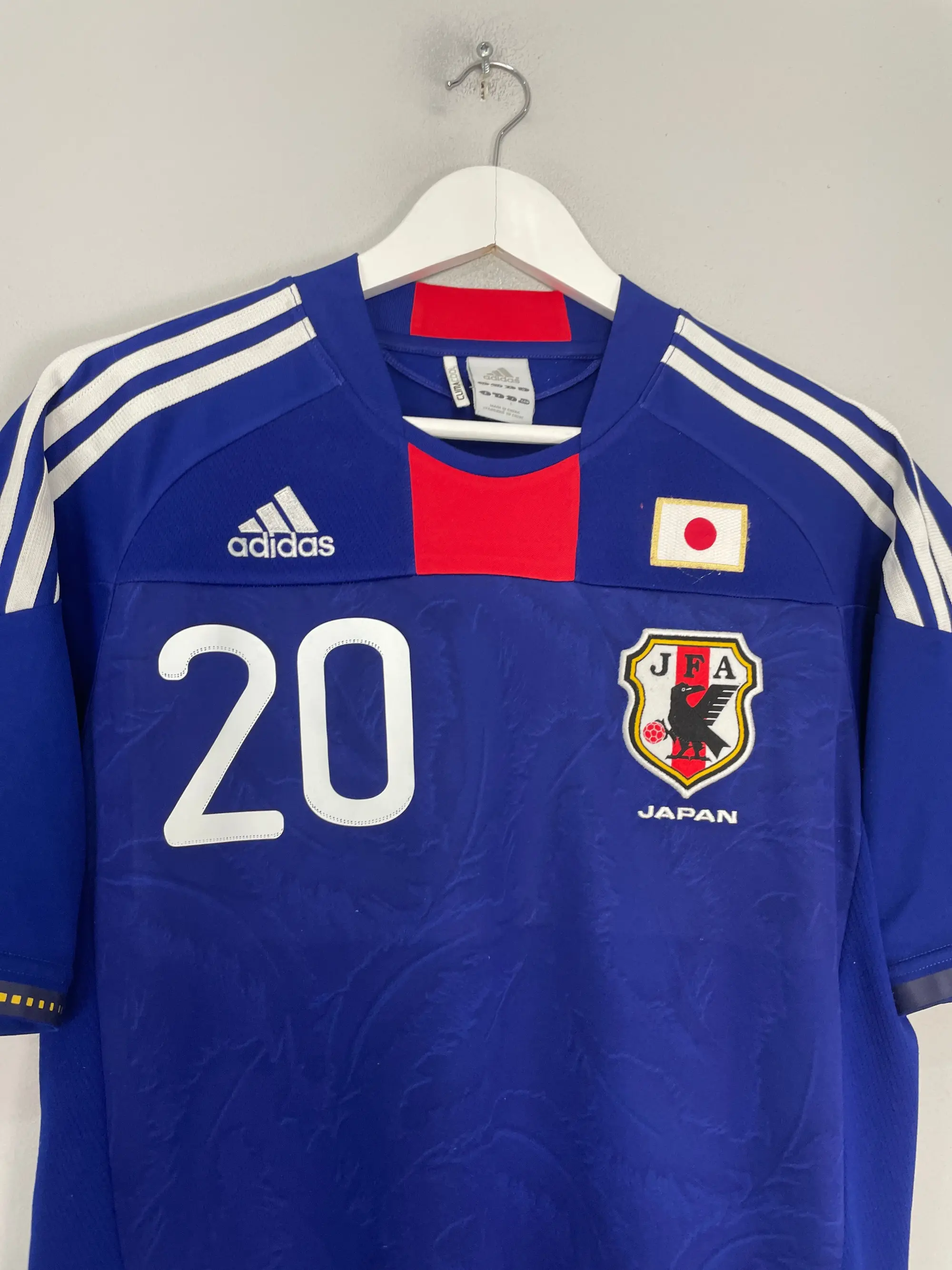 2010/12 JAPAN INAMOTO #20 HOME SHIRT (M) ADIDAS