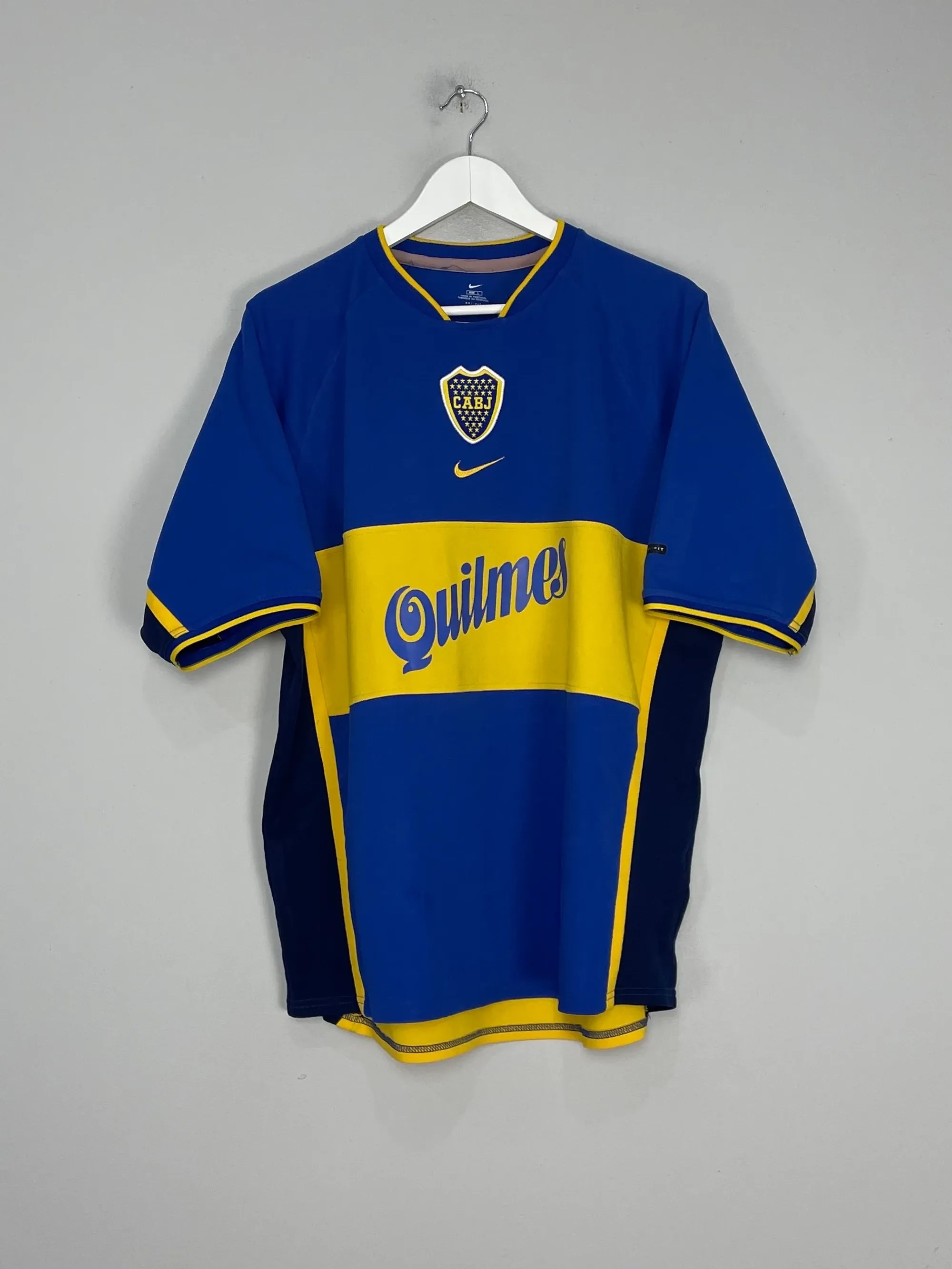 2001/02 BOCA JUNIORS ROMAN #10 HOME SHIRT (L) NIKE | 830303-679