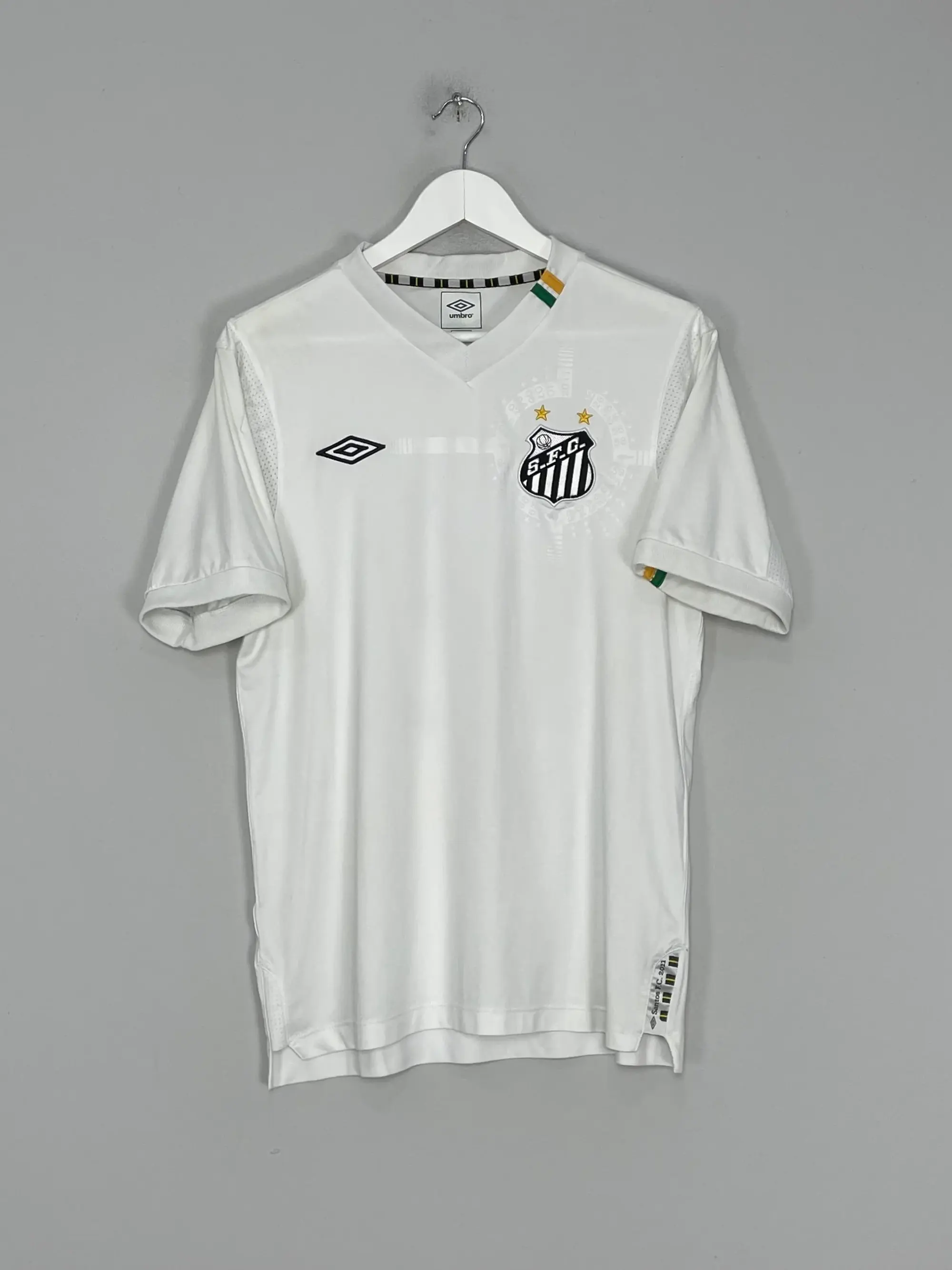 2011/12 SANTOS #10 HOME SHIRT (M) UMBRO | Cult Kits