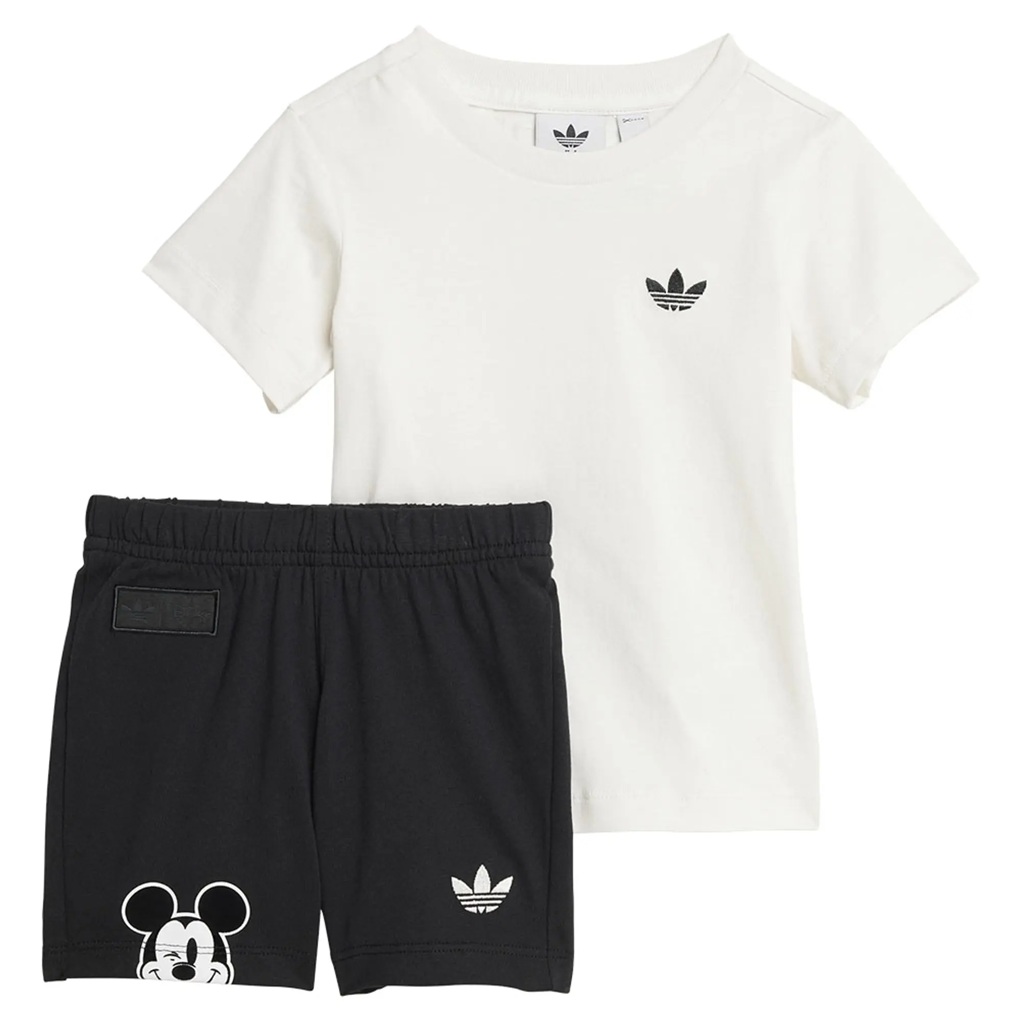 Adidas Originals X Disney Mickey Mouse Shorts & Tee Set