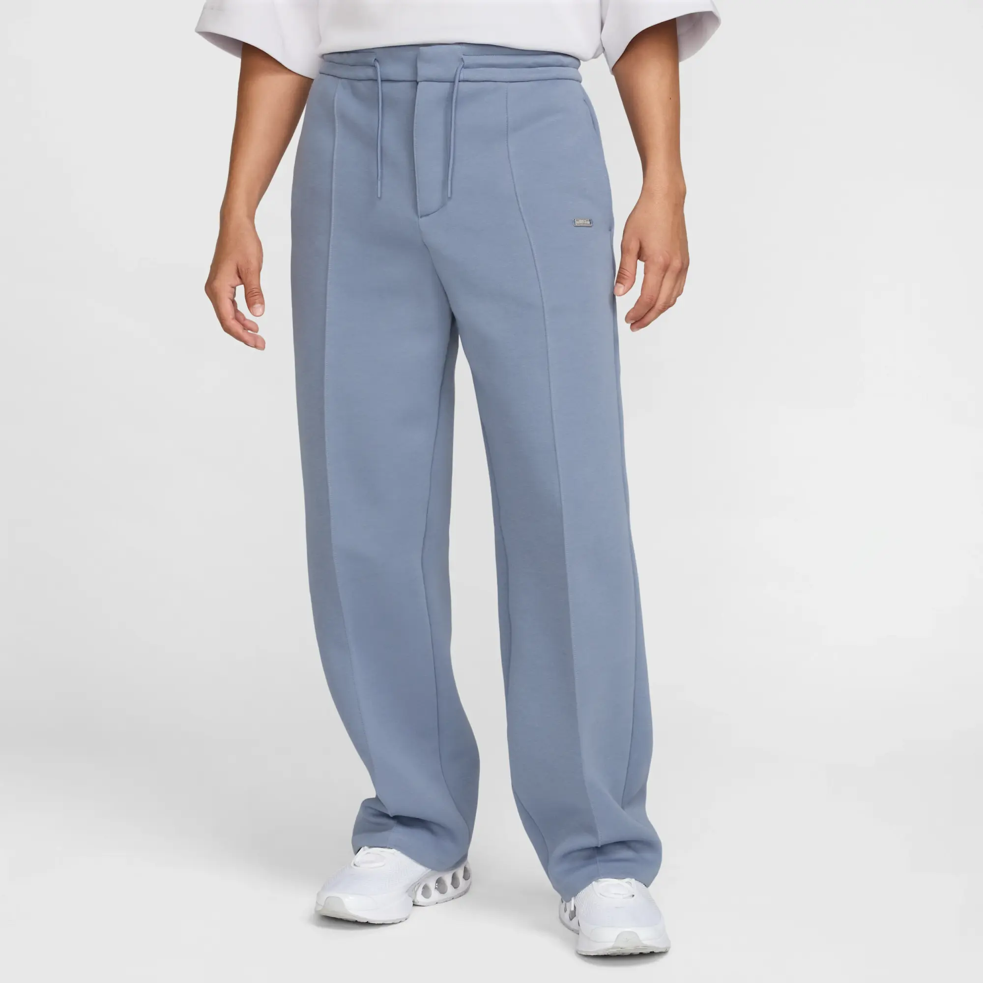 Inter Milan Tech Fleece Away Men's Nike Football Tailored Pants - Blue - Cotton/Polyester