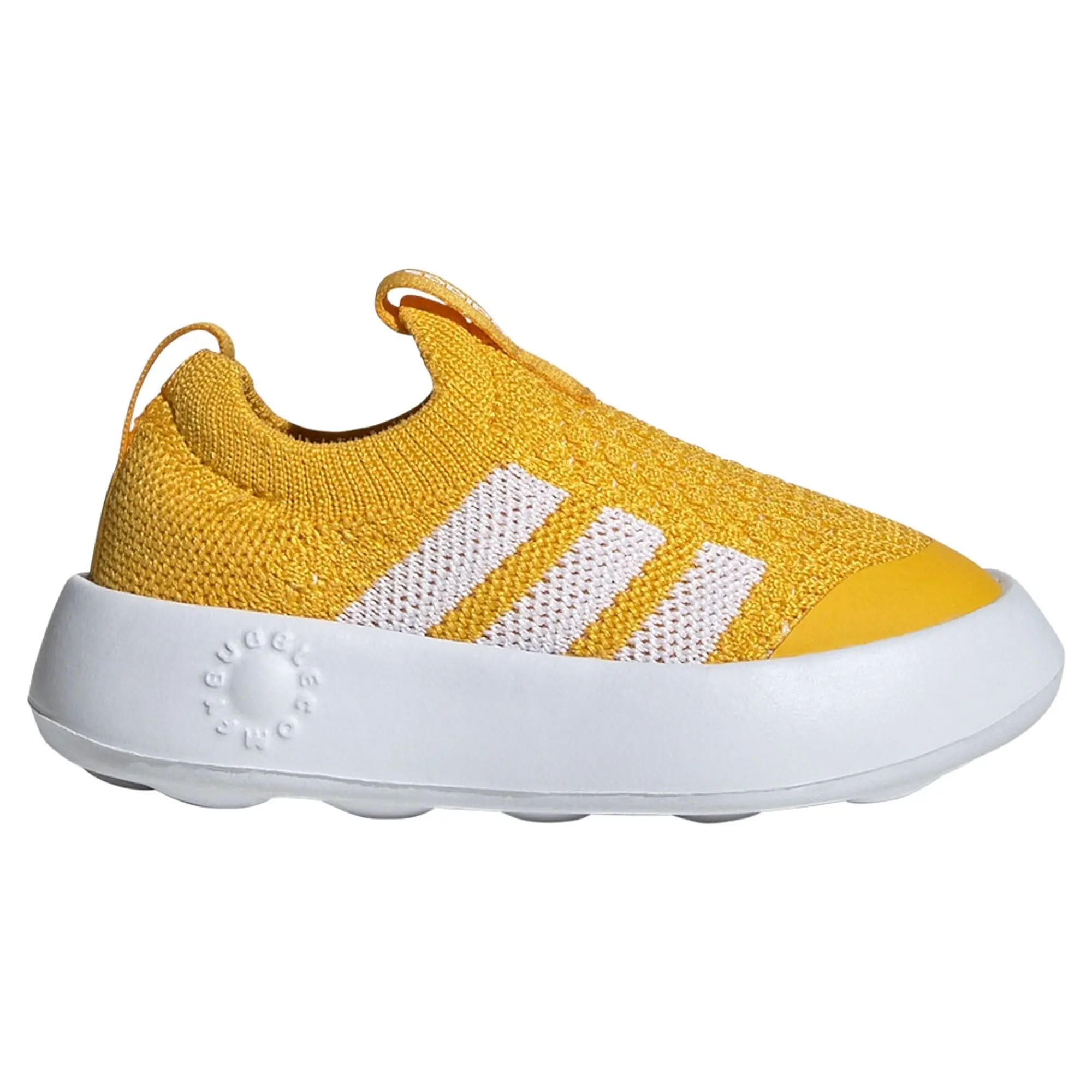 adidas  BUBBLECOMFY I  boys's Children's Slip-ons (Shoes) in Yellow