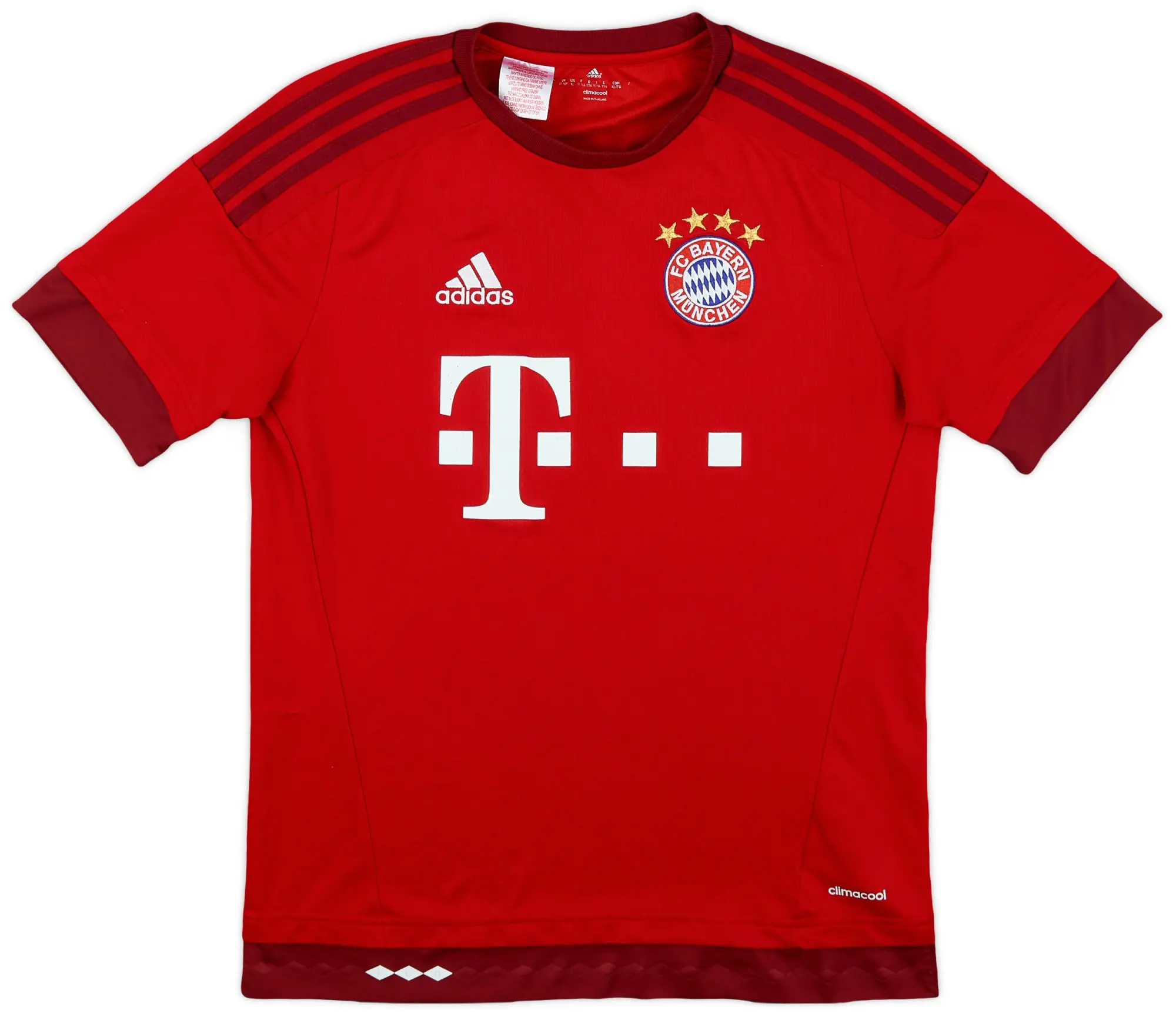 adidas 2015-16 Bayern Munich Home Shirt - 8/10 - (XL.Boys)