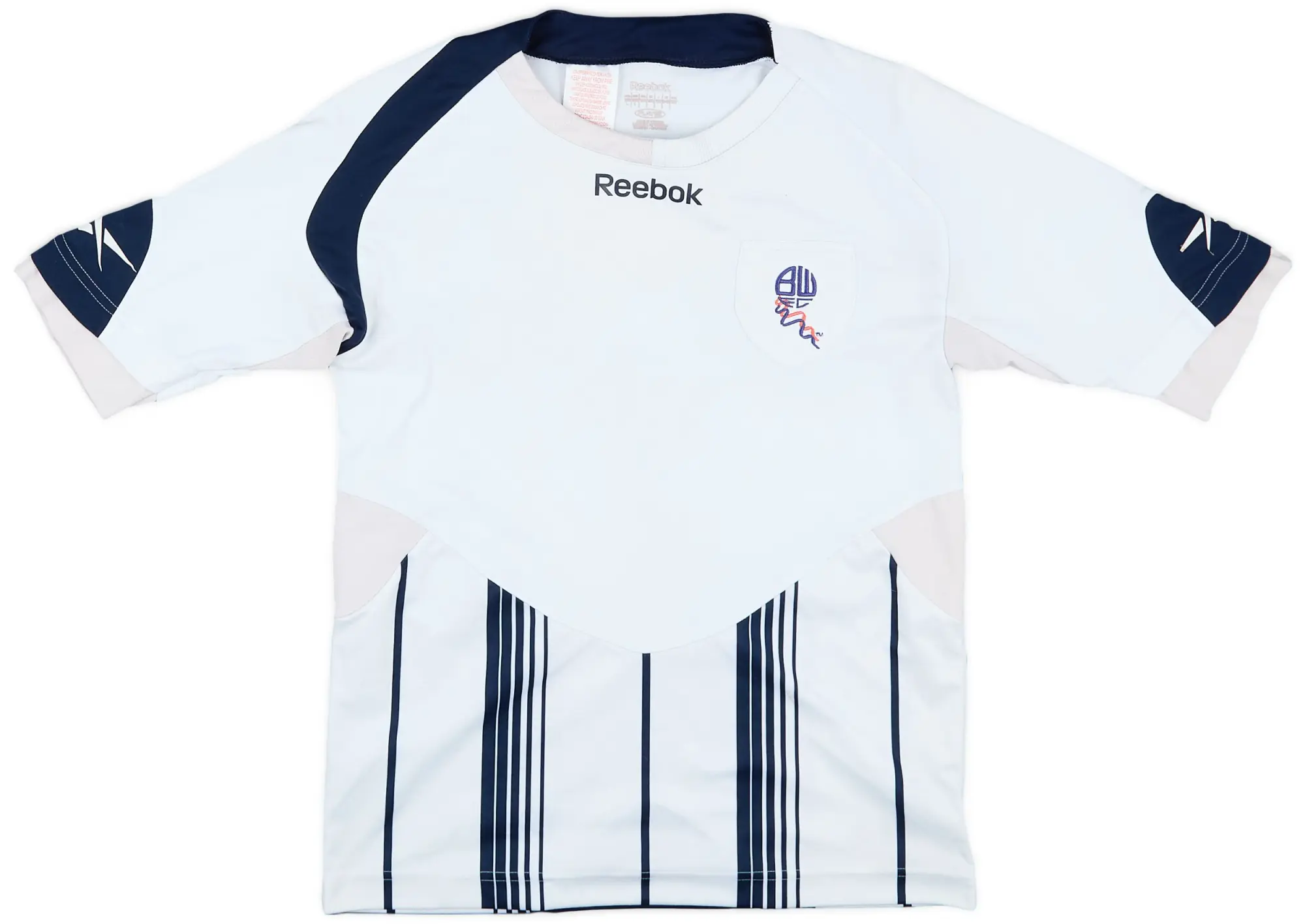 Reebok 2009-10 Bolton Home Shirt - 7/10 - (L.Boys)