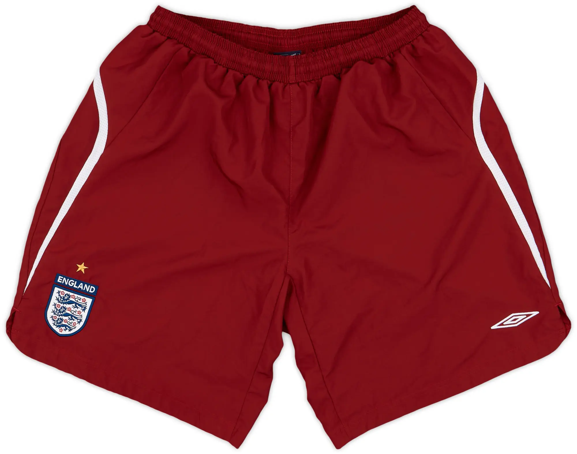 2006-08 England Umbro Training Shorts - 9/10 - (XL)
