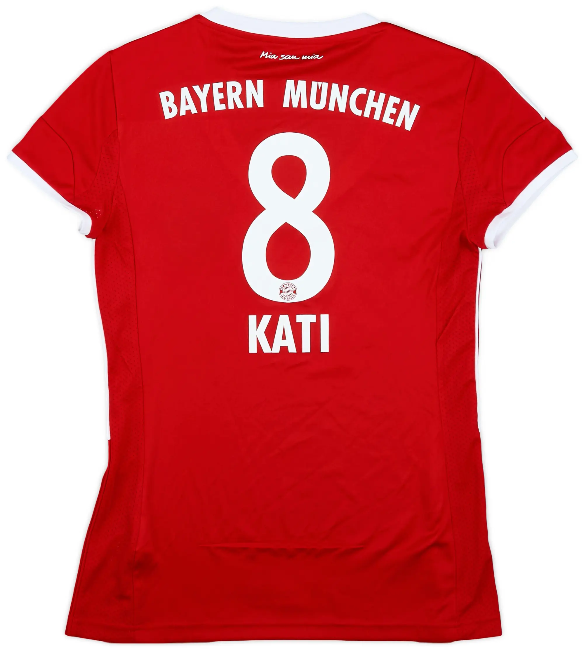 adidas 2013-14 Bayern Munich Home Shirt Kati #8 - 9/10 - (Women's S)