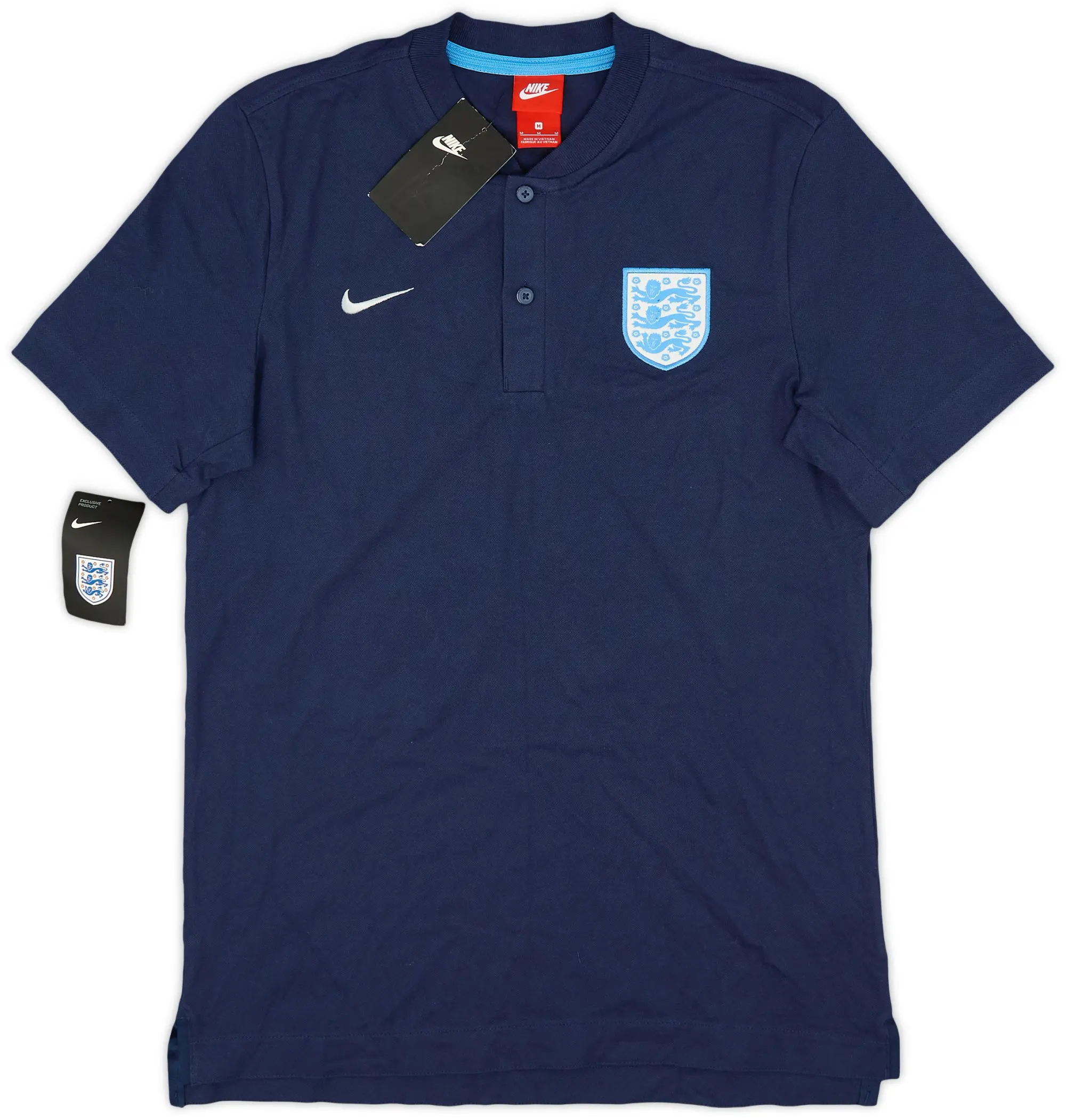 2017-18 England Nike Polo Shirt (M)