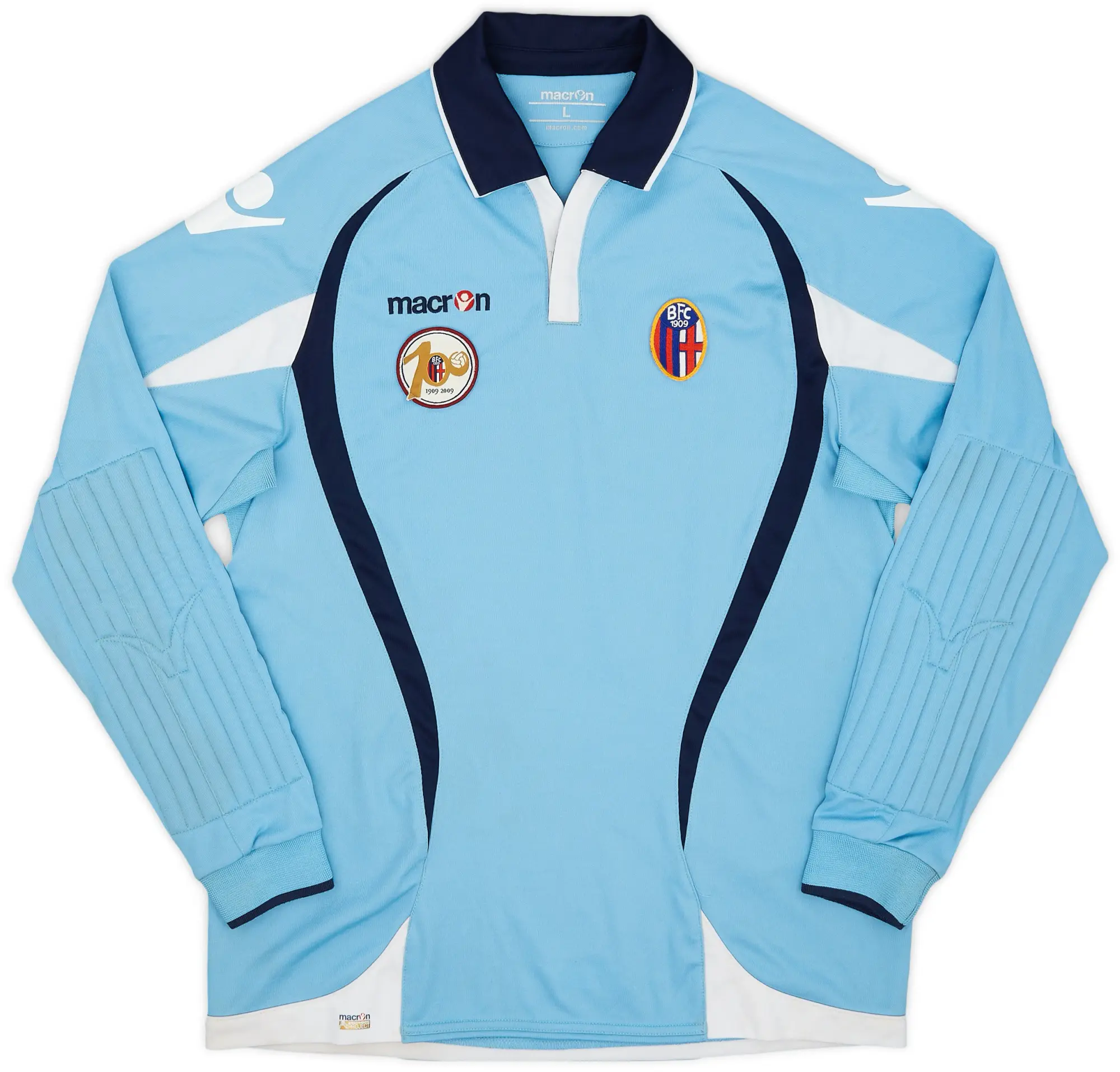 Macron 2009-10 Bologna Centenary GK Shirt - 6/10 - (L)