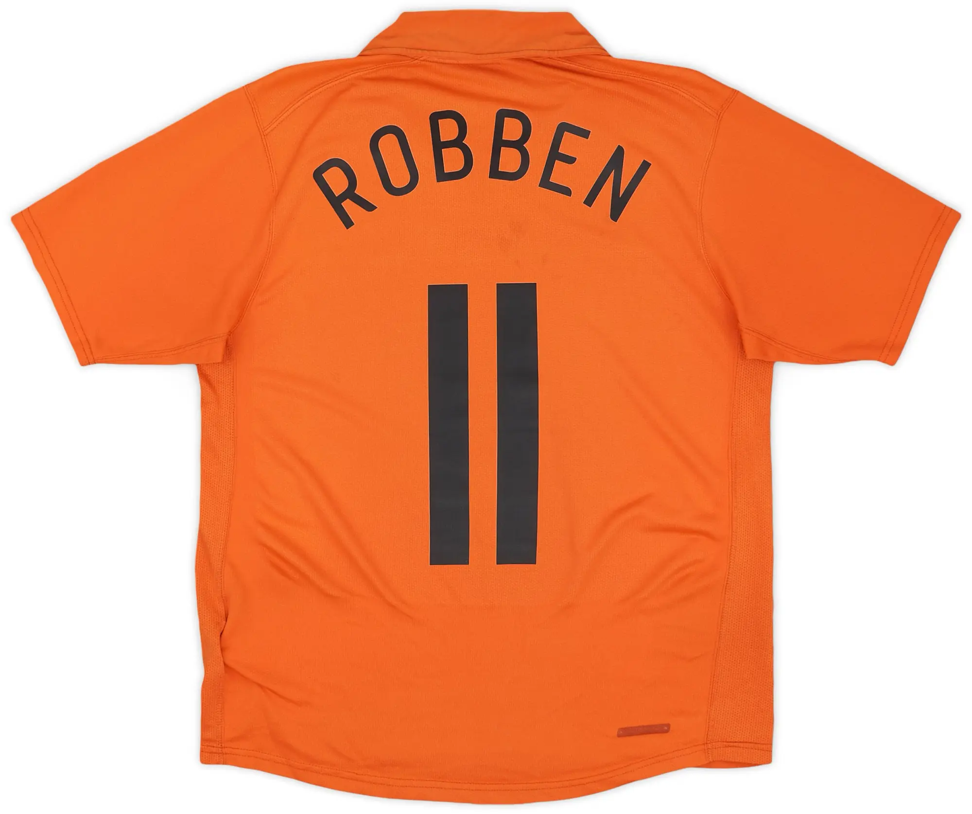 Nike 2006-08 Netherlands Home Shirt Robben #11 - 6/10 - (S)