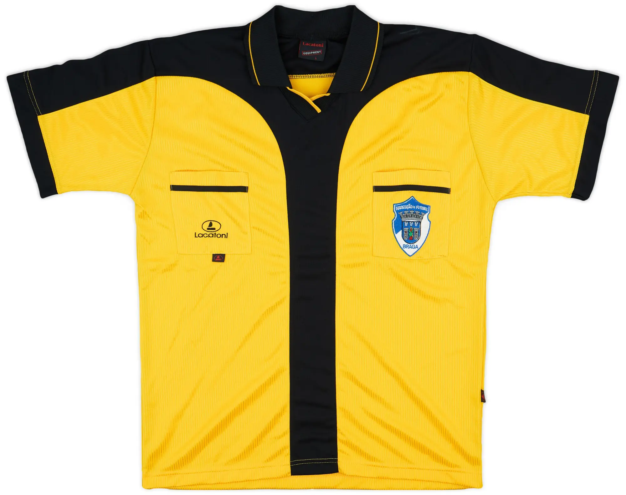 Training 2003-04 Associacao de Futebol Braga Lacatoni Referee Shirt - 9/10 - (L)