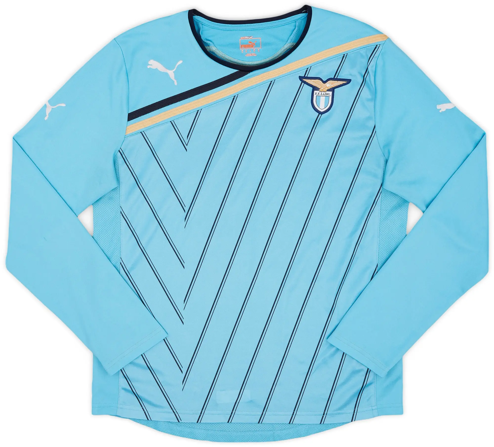 2011-12 Lazio Puma Training L/S Shirt - 7/10 - (M)