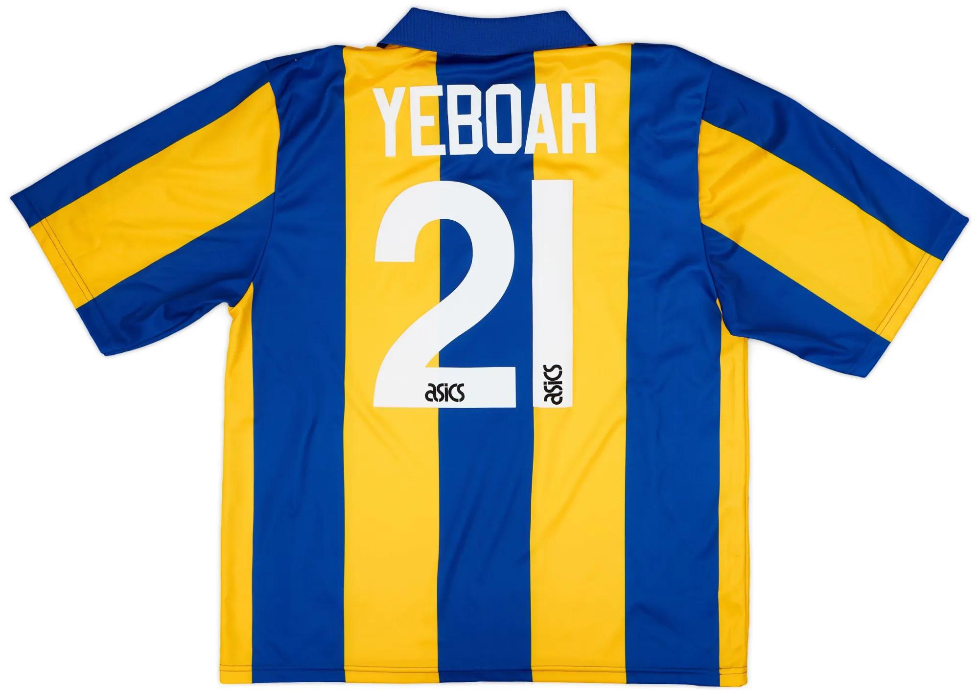 アシックス リーズ・ユナイテッド ユニフォーム 93/95アウェイ Lサイズ Asics Leeds United Mens SS Away Shirt 1993/95 | LEEA9347-393