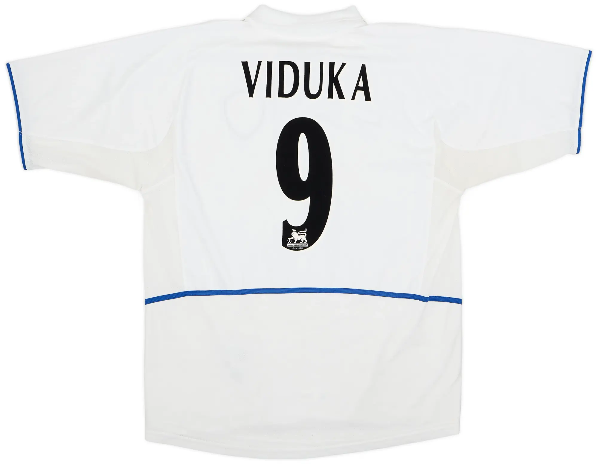 Nike Leeds United シャツ ホワイト Leeds United 2002 Nike Long Sleeve Football Shirt - White - S