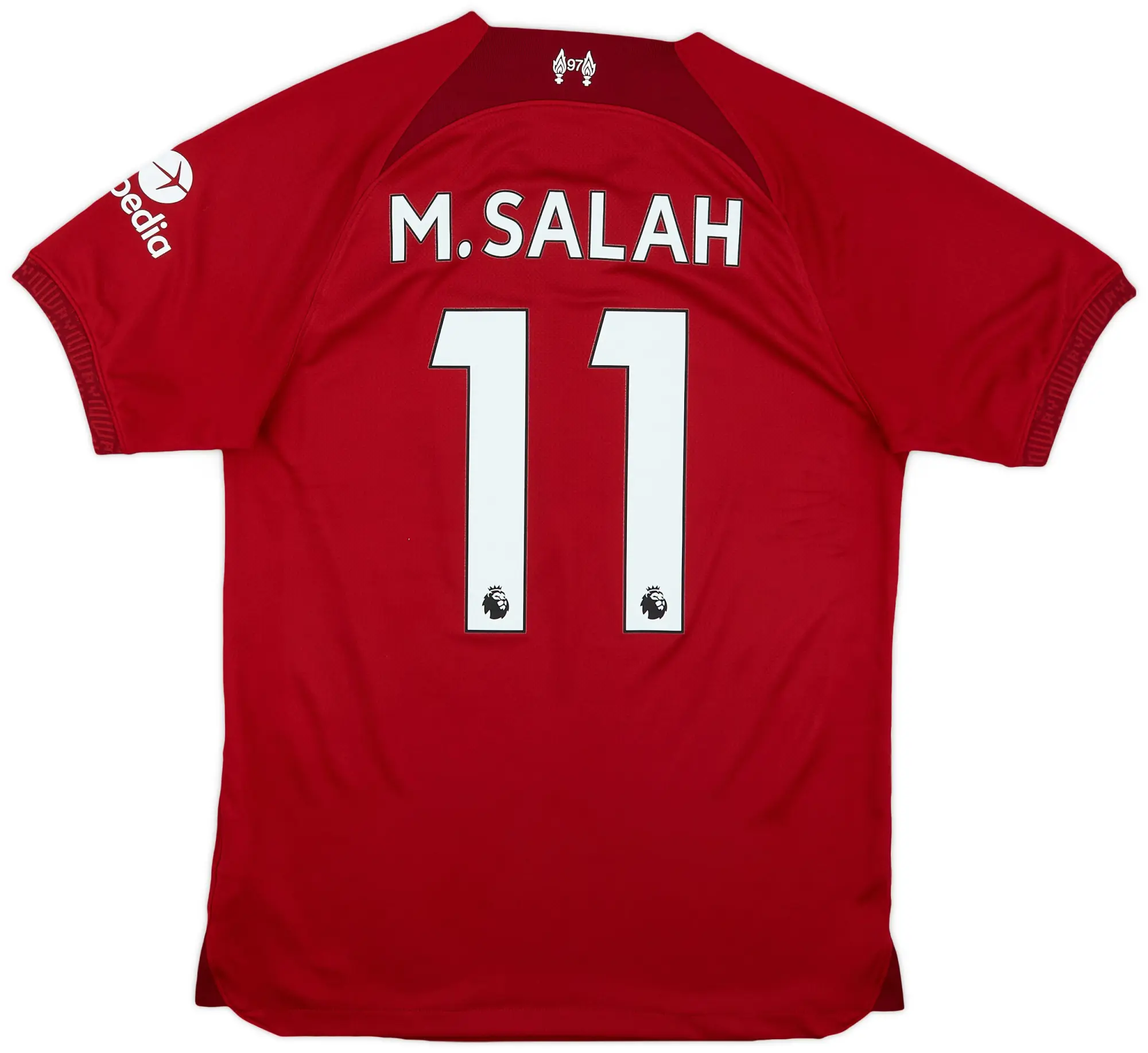 Nike 2022-23 Liverpool Home Shirt M.Salah #11 - 9/10 - (S)