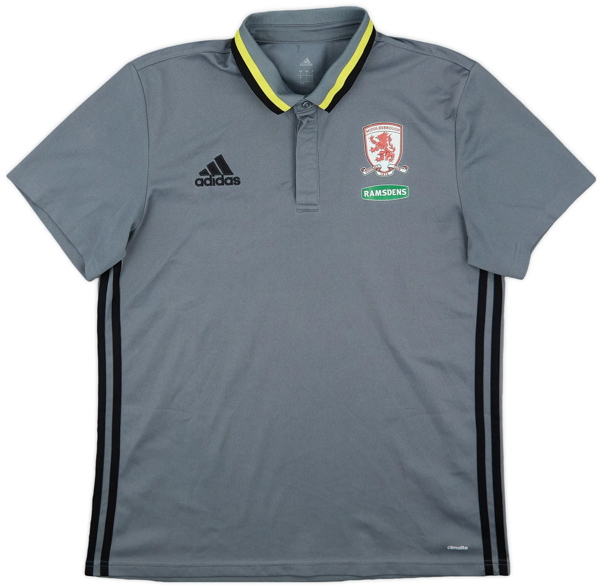 2016-17 Middlesbrough adidas Polo Shirt - 9/10 - (L)