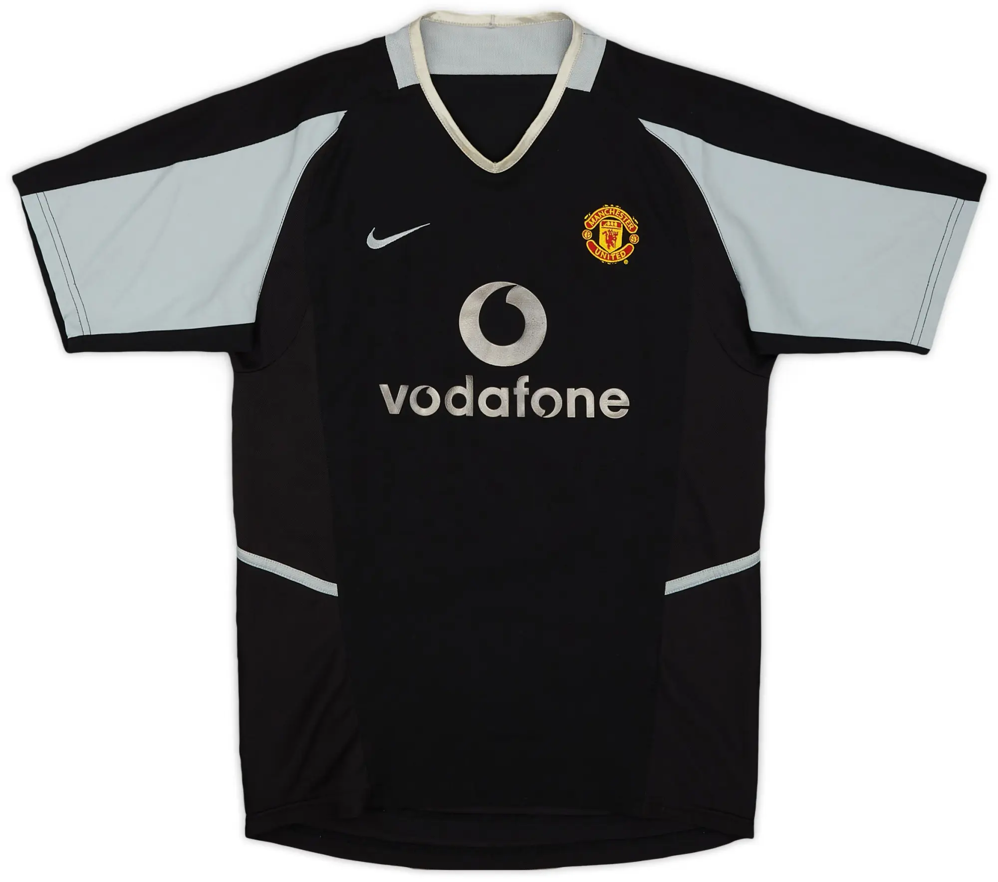 Nike 2002-04 Manchester United GK S/S Shirt - 7/10 - (XL.Boys)