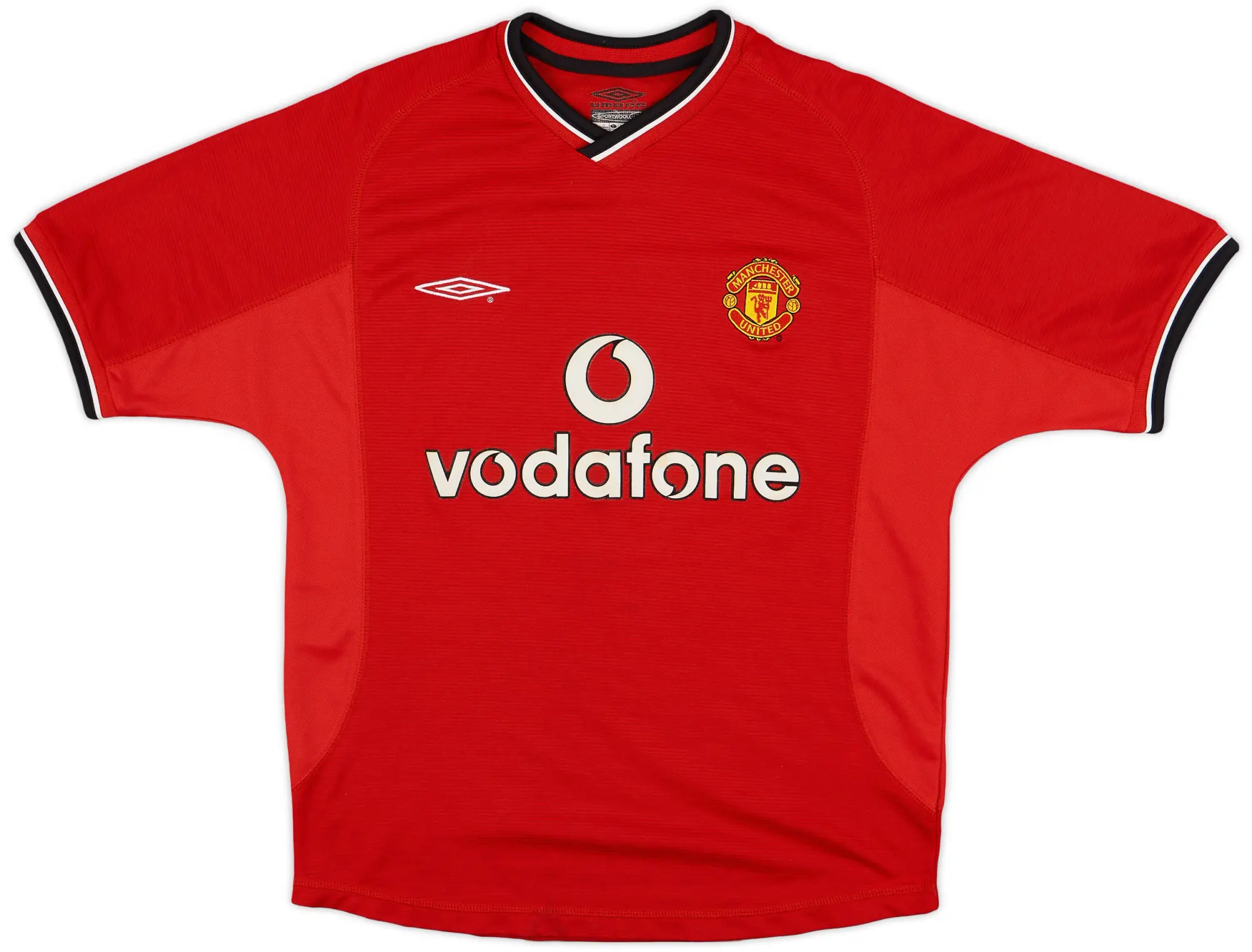 Umbro 2000-02 Manchester United Home Shirt - 6/10 - (Y)