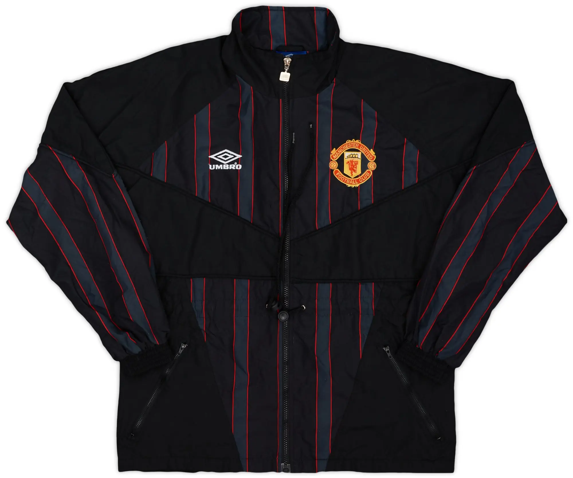 1996-97 Manchester United Umbro Bench Coat - 8/10 - (XS)