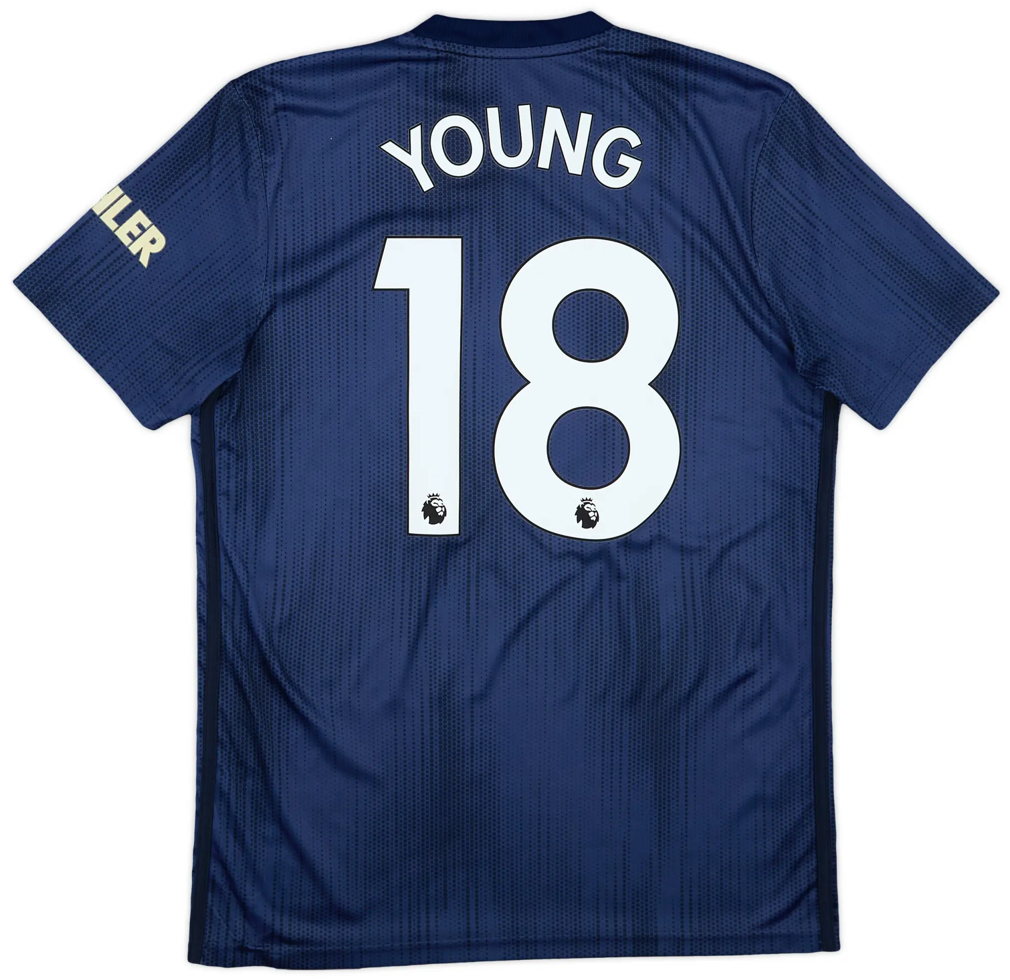 adidas 2018-19 Manchester United Third Shirt Young #18 - 6/10 - (M)