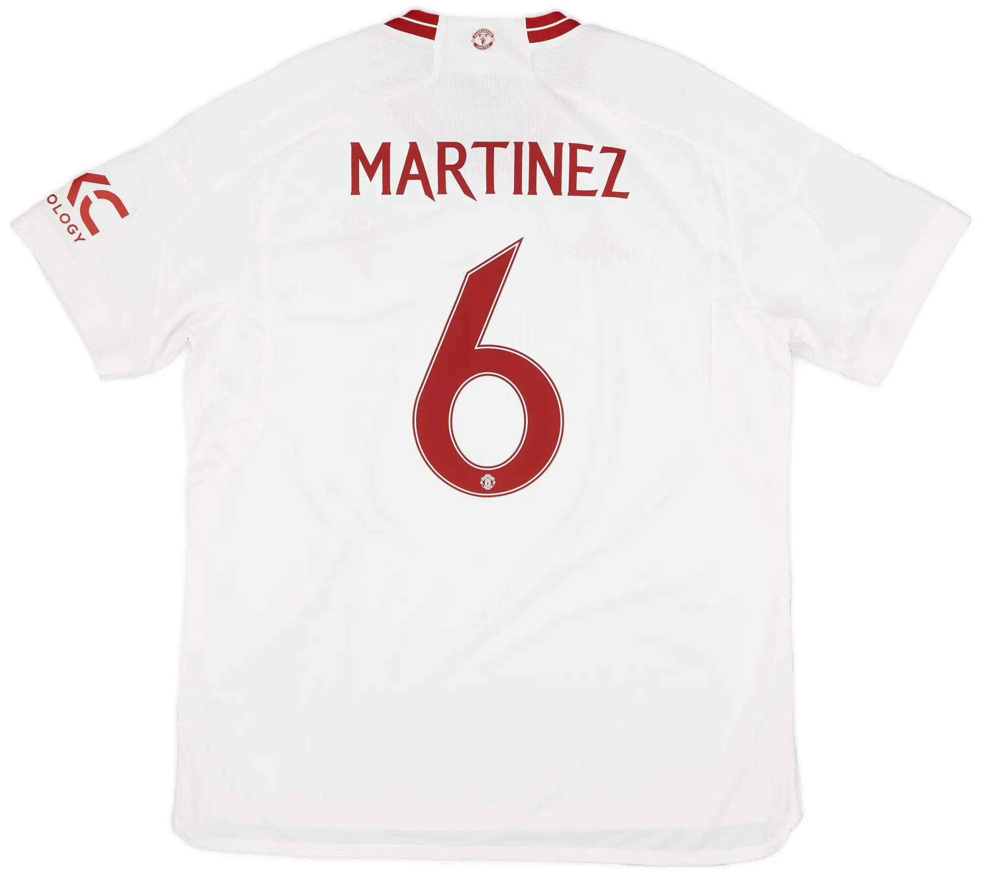 adidas 2023-24 Manchester United Third Shirt Martinez #6 (XL)