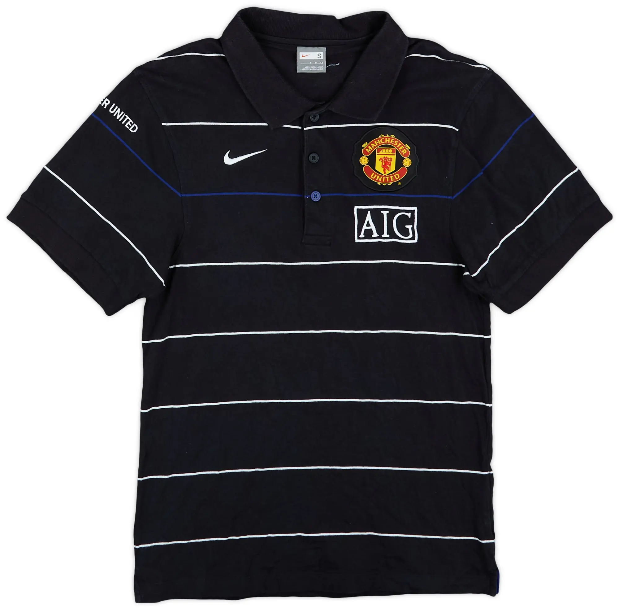 2008-09 Manchester United Nike Training Shirt - 9/10 - (L)