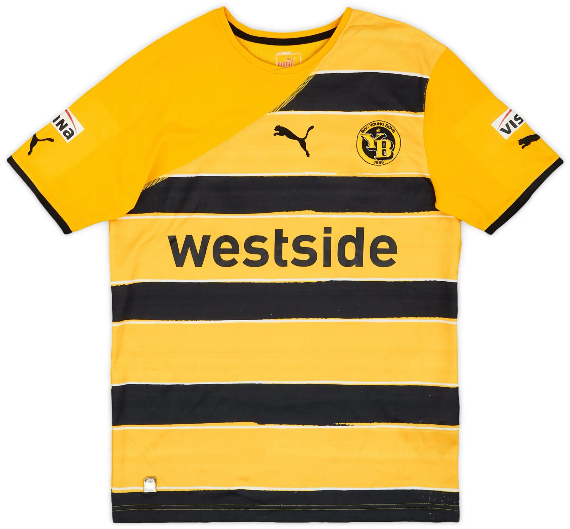 Puma 2010-11 BSC Young Boys Home Shirt - 7/10 - (XXL.Boys)