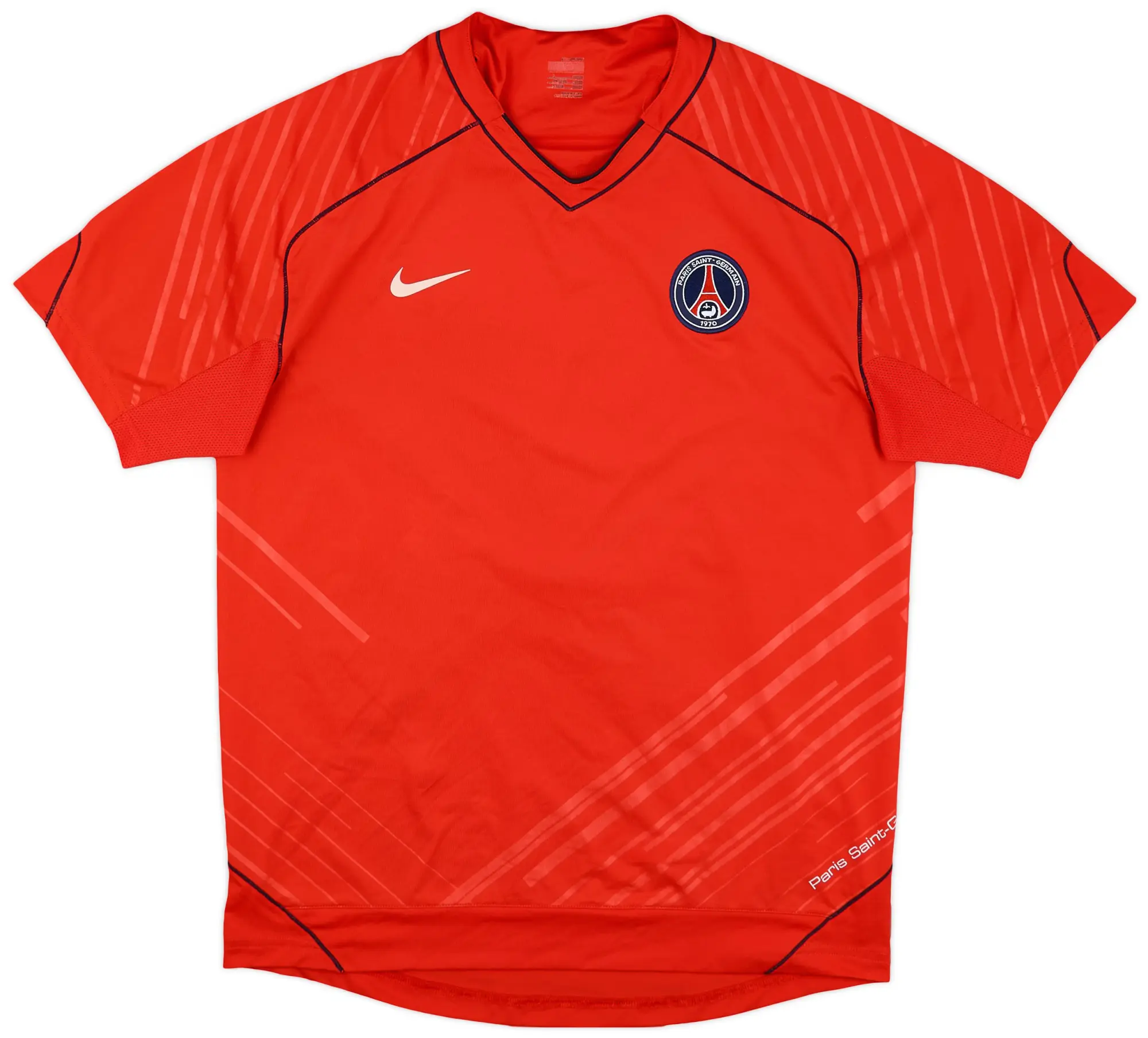 2007-08 Paris Saint-Germain Player Issue Nike Training Shirt - 9/10 - (L)