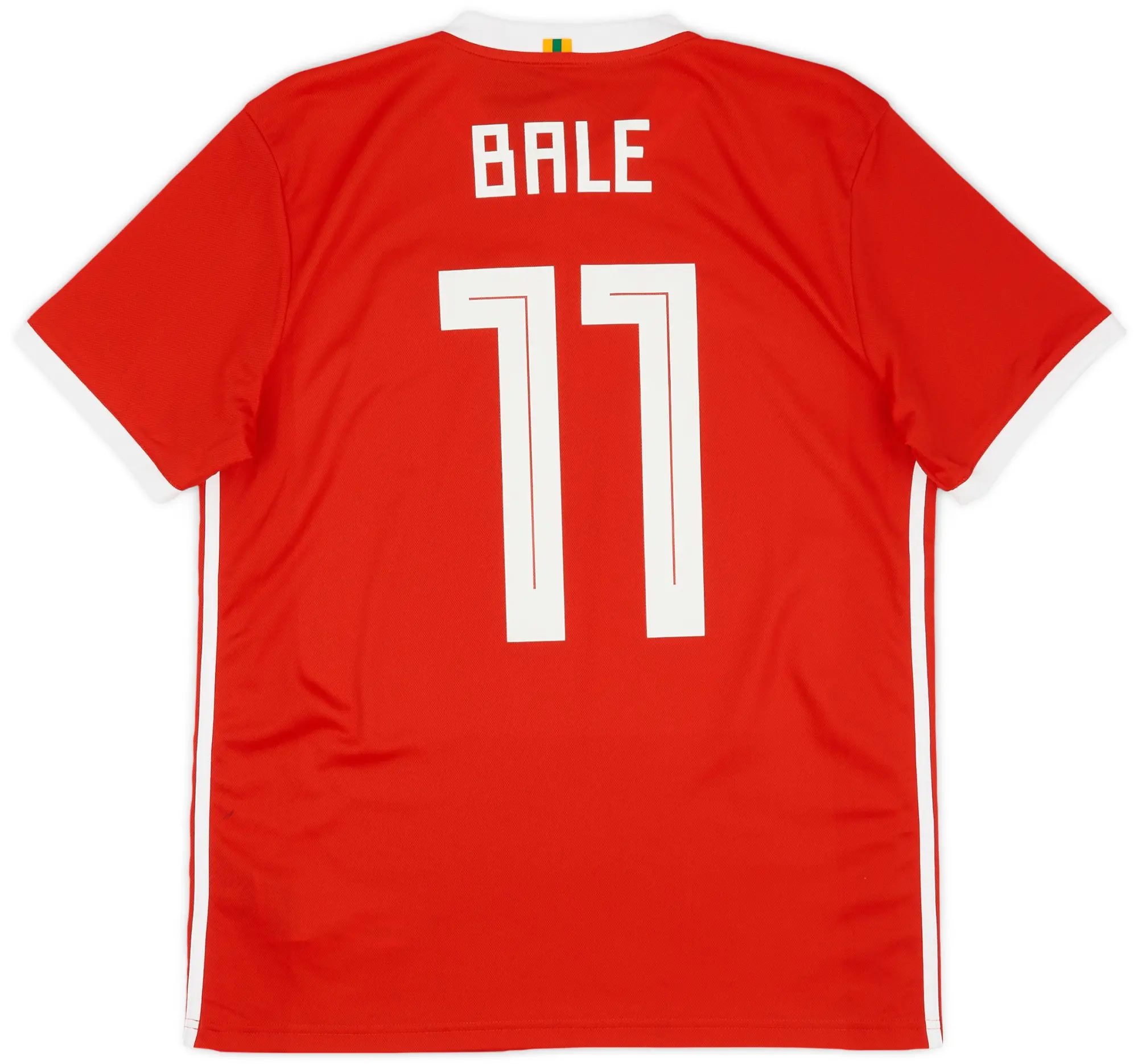 adidas 2018-19 Wales Home Shirt Bale #11 (M)