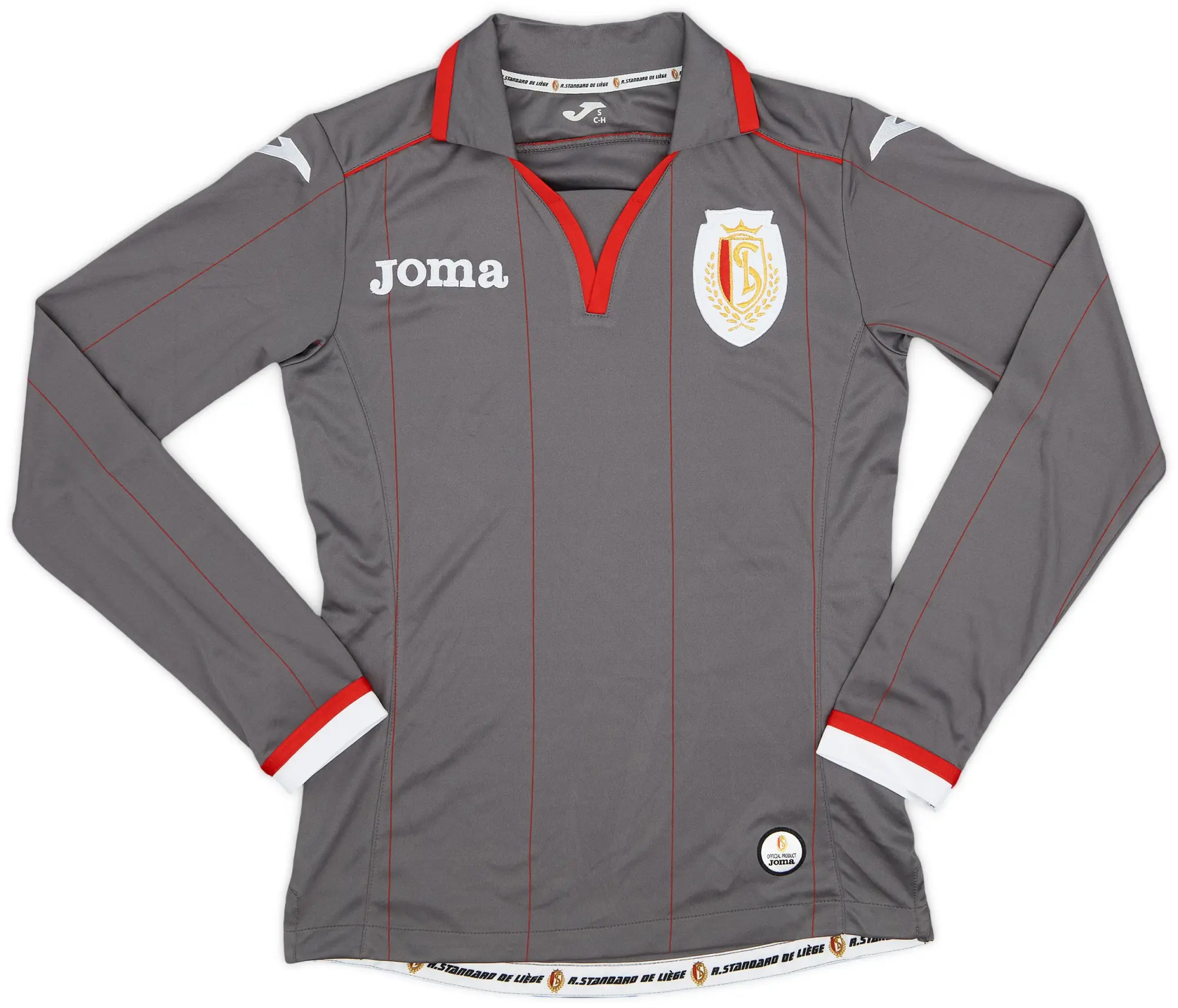 Joma 2013-14 Standard Liege Away L/S Shirt - 9/10 - (S)