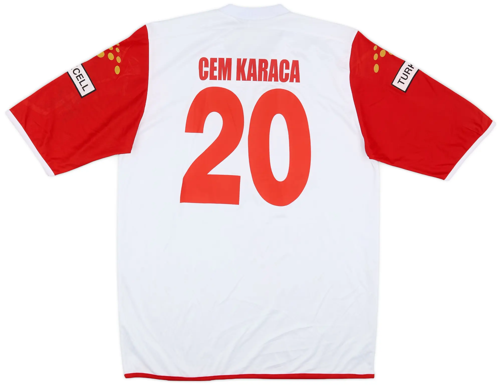 Diadora 2006-07 Sivasspor Away Shirt Cem Karaca #20 - 7/10 - (XL)