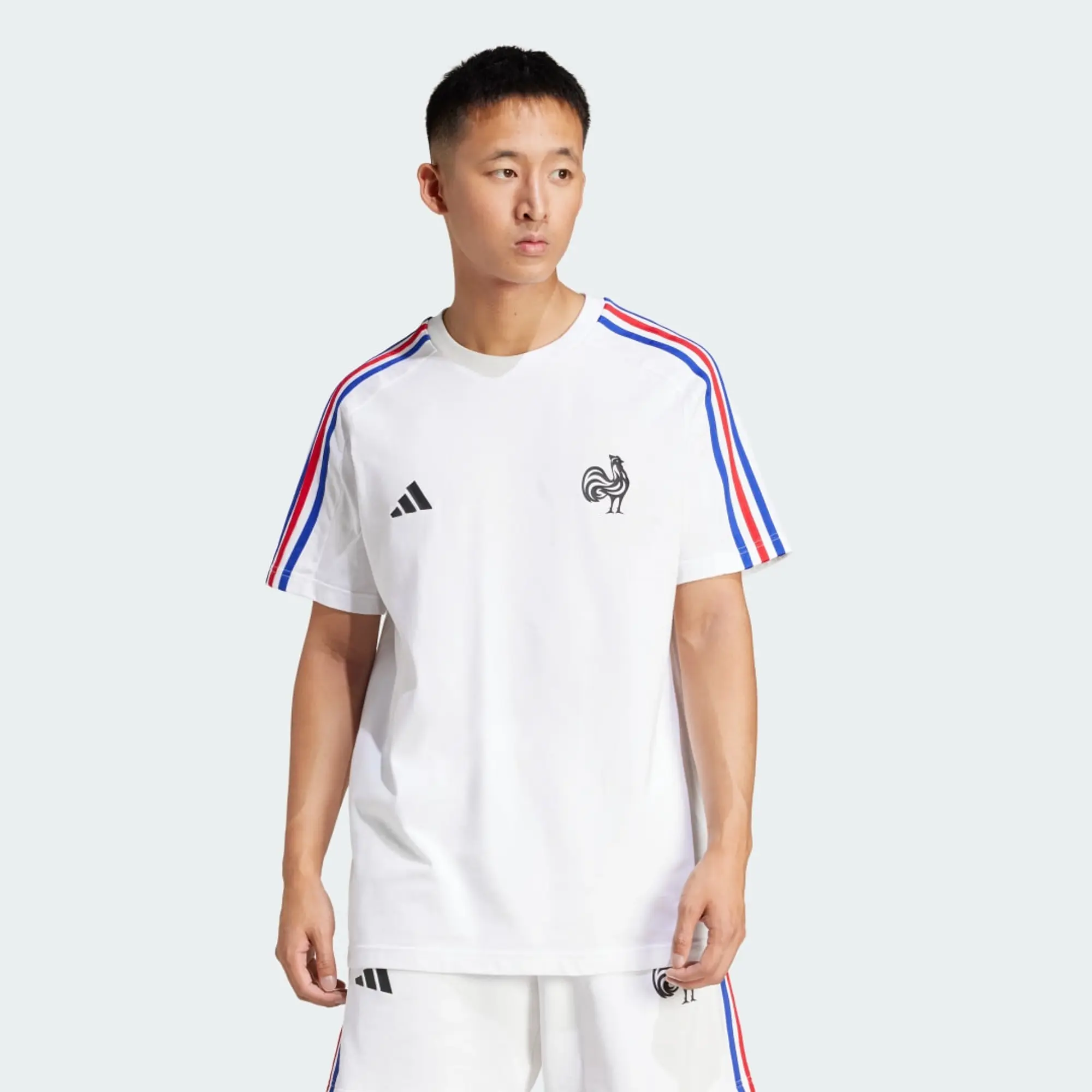 adidas France Essentials 3-Stripes T-Shirt