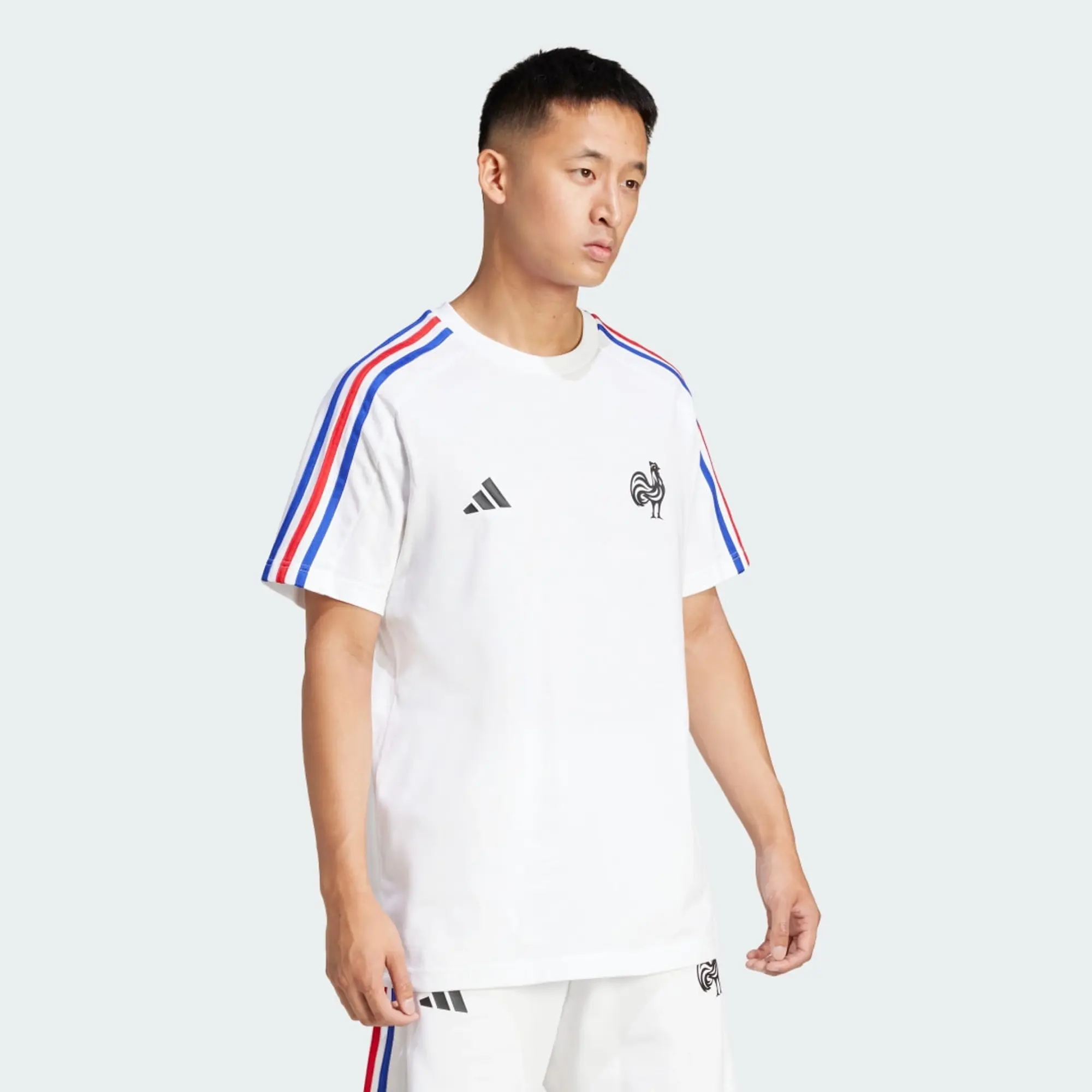 adidas France Essentials 3-Stripes T-Shirt