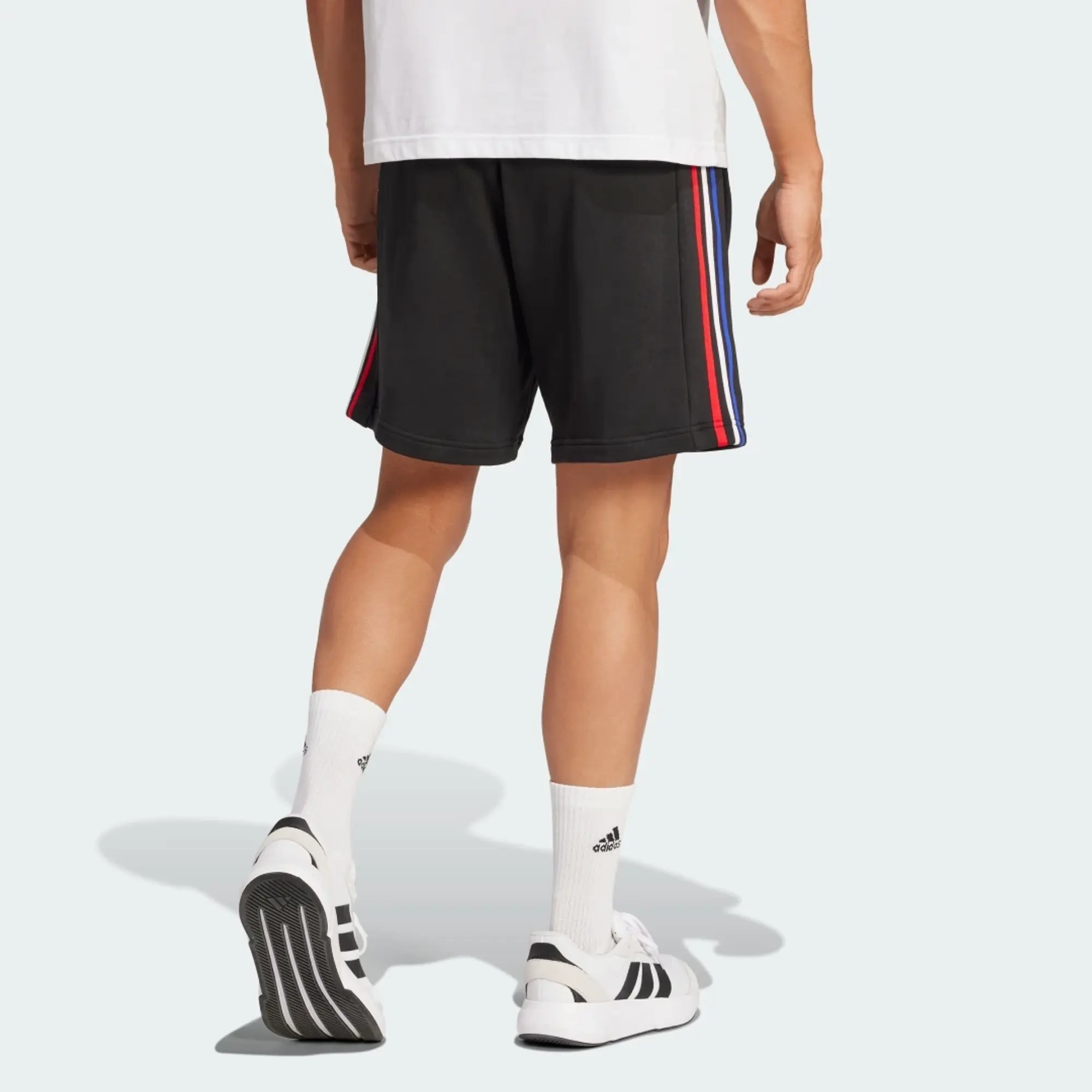 adidas France Essentials 3-Stripes French Terry Shorts