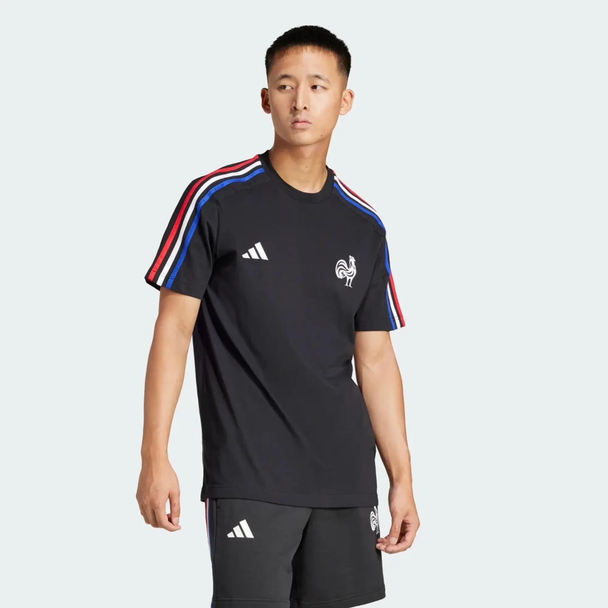 adidas France Essentials 3-Stripes T-Shirt