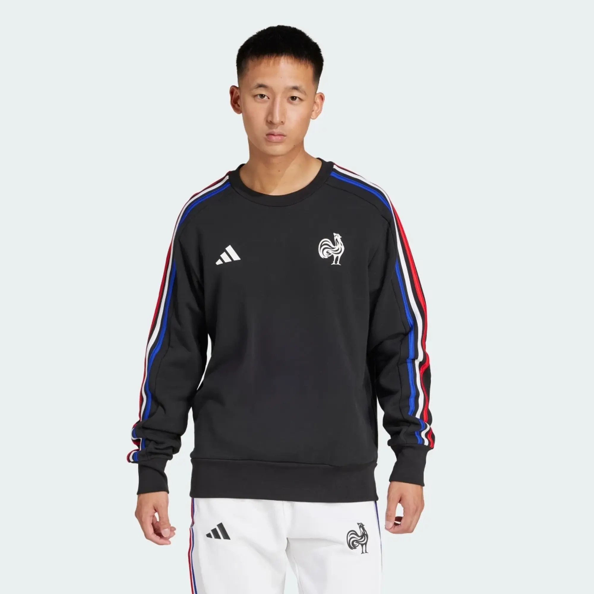 adidas France Essentials 3-Stripes Sweatshirt