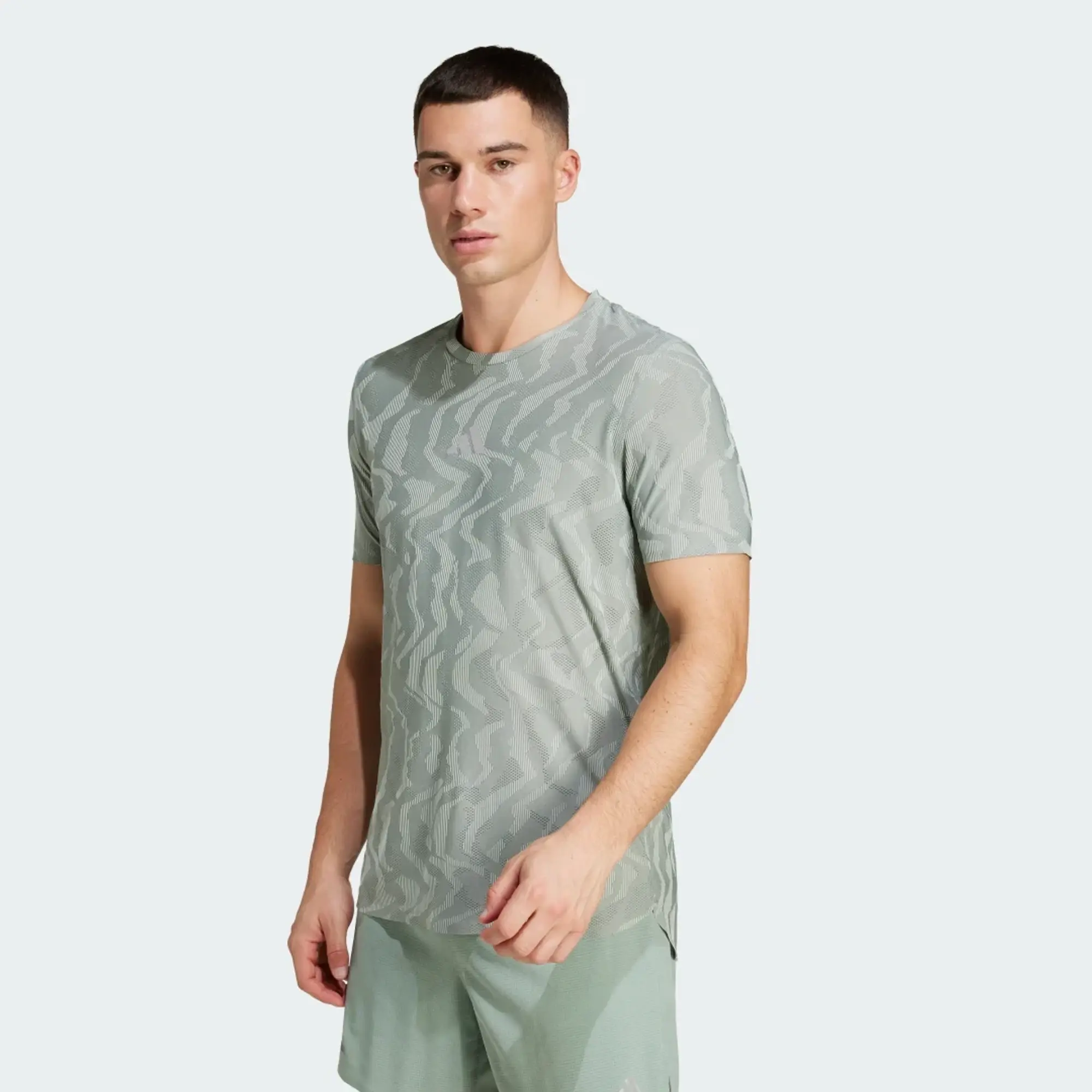 Adidas Ultimate Running Engineered Climacool+ Short Sleeve T-shirt