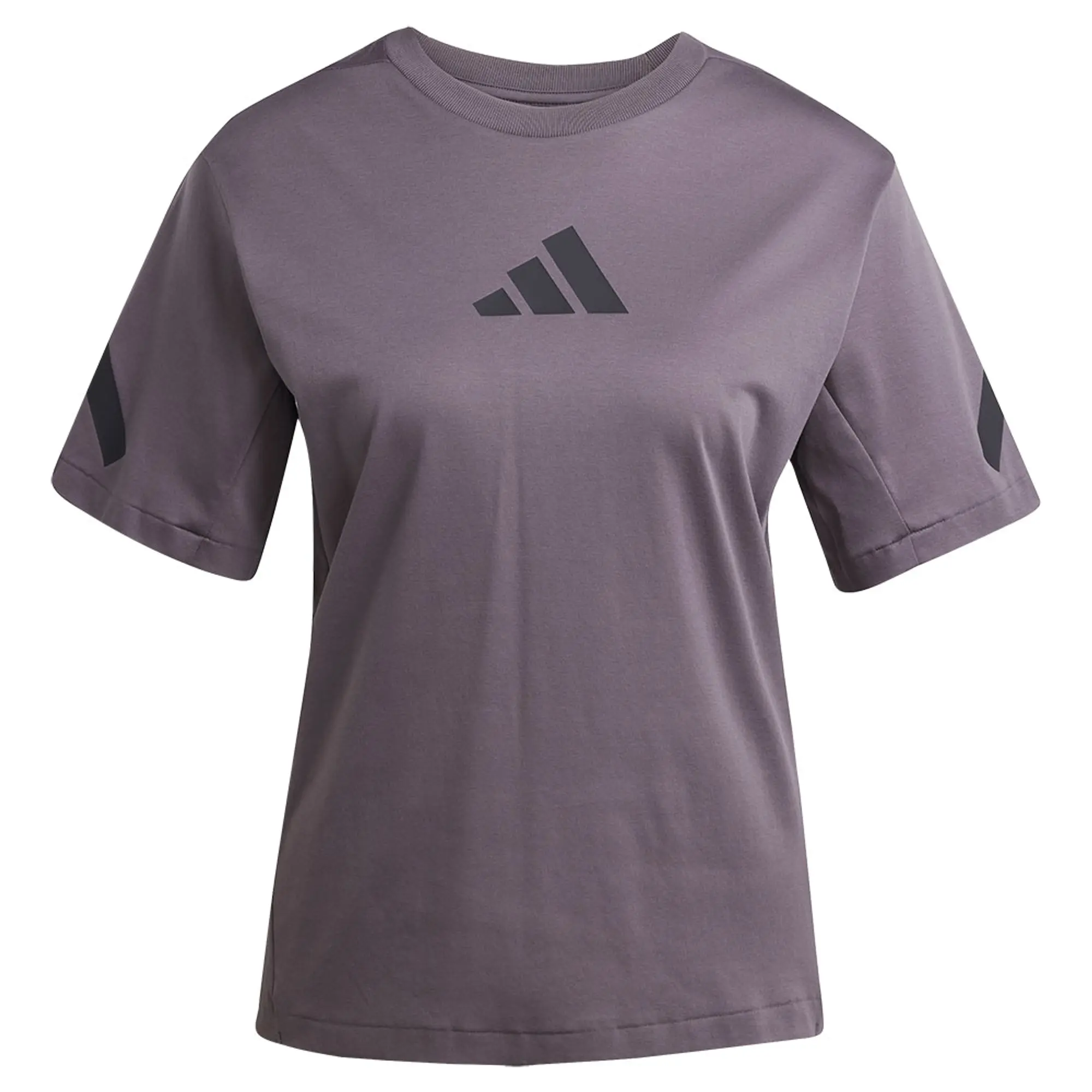Manchester United x adidas Womens Z.N.E. T-Shirt Grey