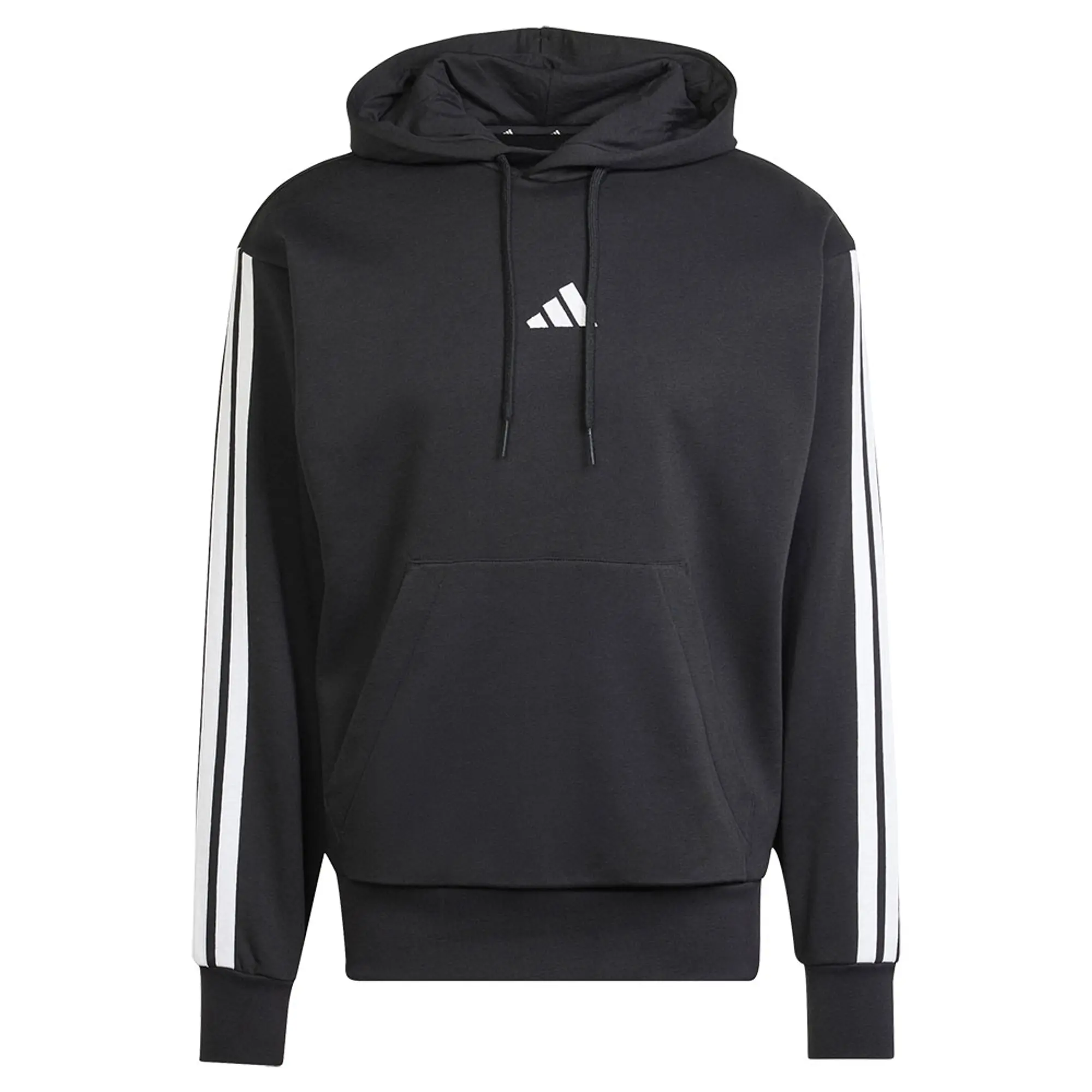 Adidas Essentials 3 Stripes Fleece Hoodie