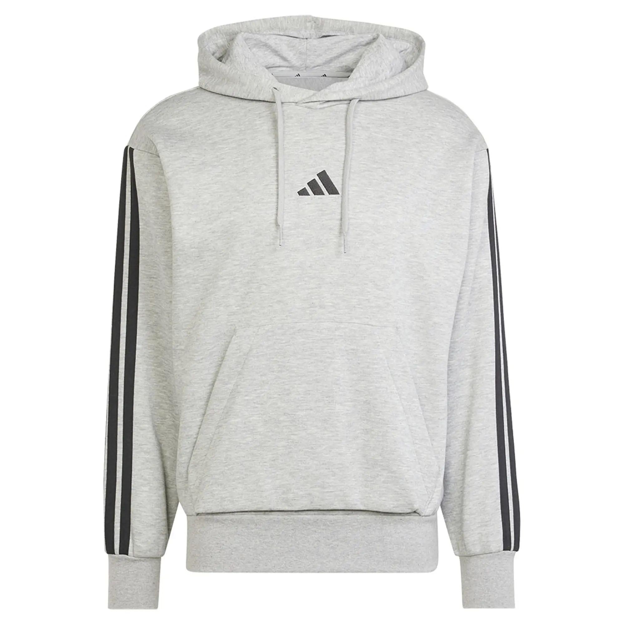 Adidas Essentials 3 Stripes Fleece Hoodie