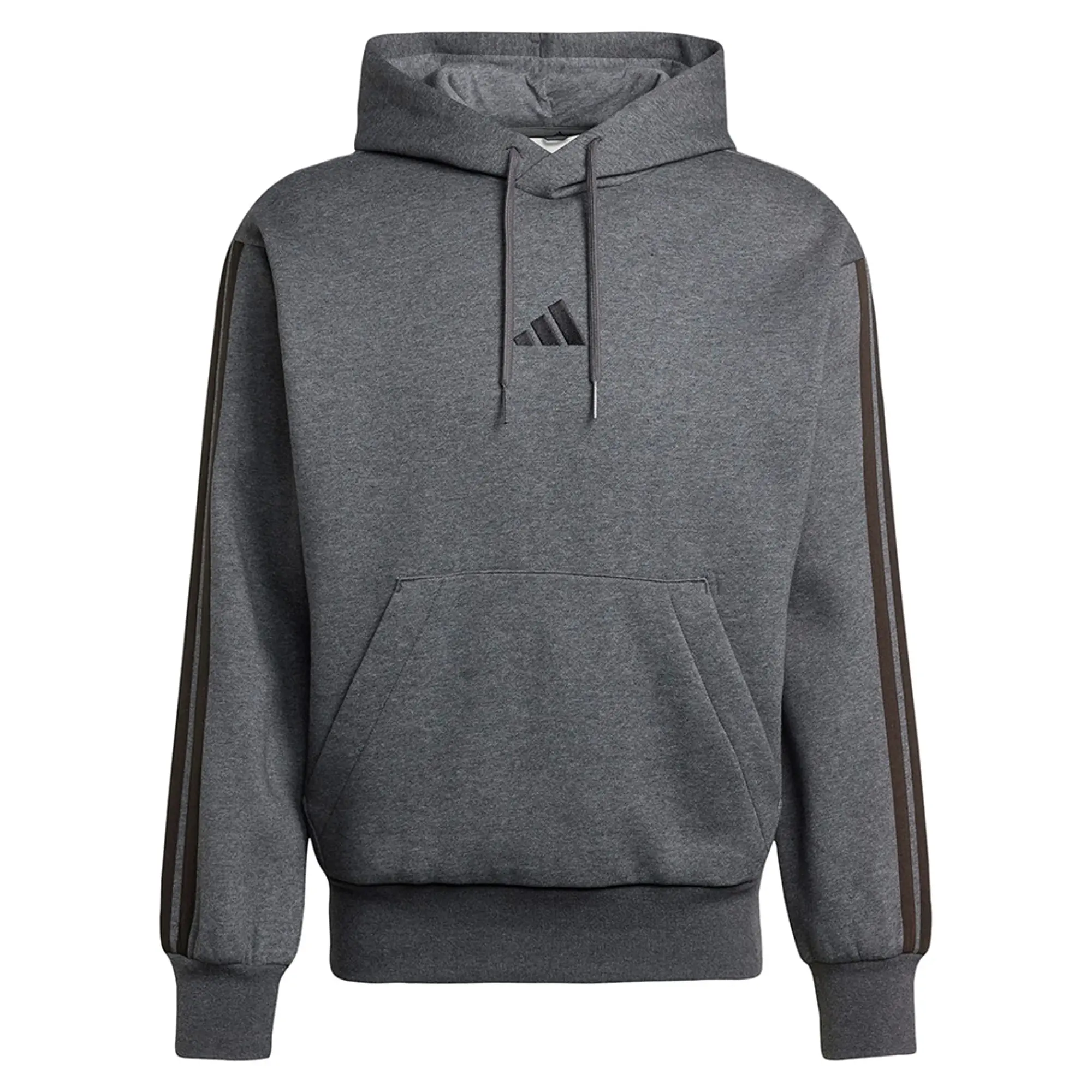 Adidas Essentials 3 Stripes Fleece Hoodie