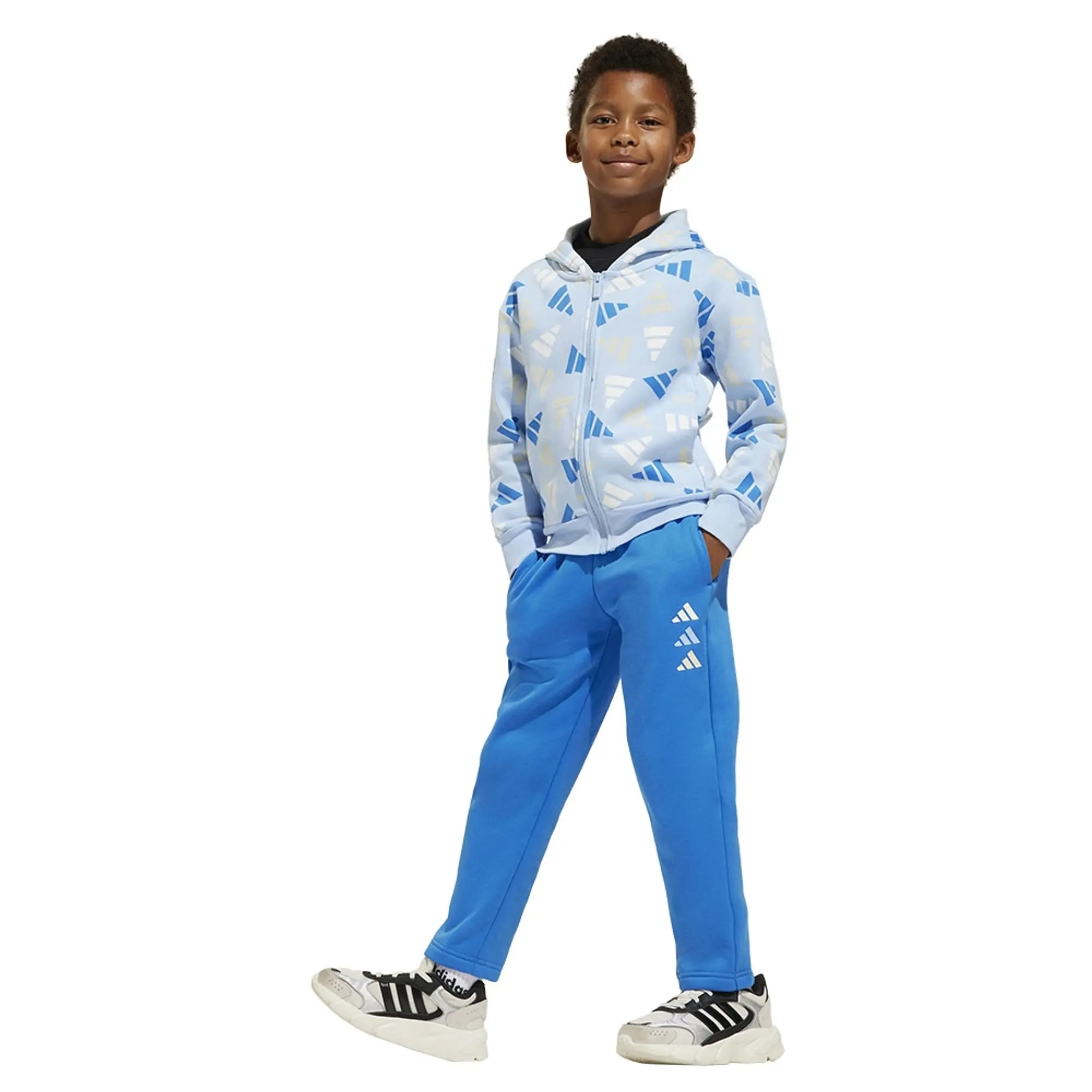 Adidas Seasonal Essentials Logo Celebration Fleece Tracksuit