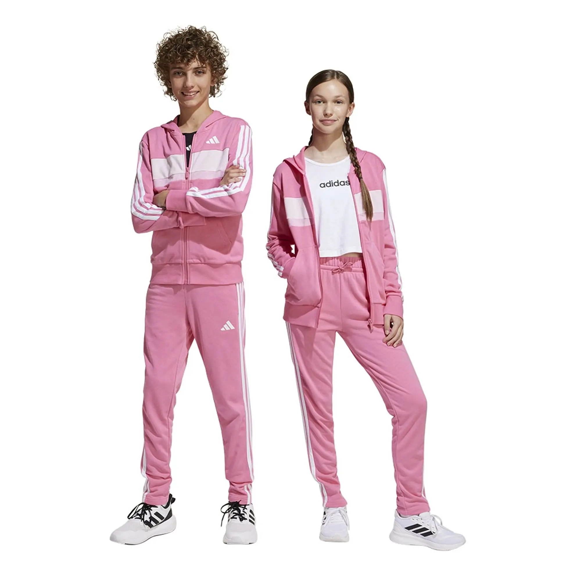 Adidas Seasonal Essentials Tiberio 3 Stripes French Terry Tracksuit